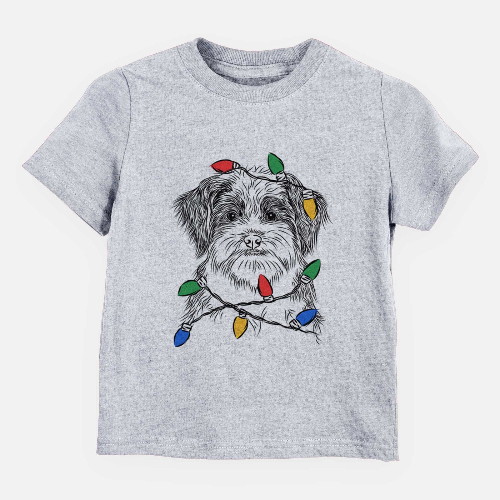 Christmas Lights Asa the Havanese - Kids/Youth/Toddler Shirt