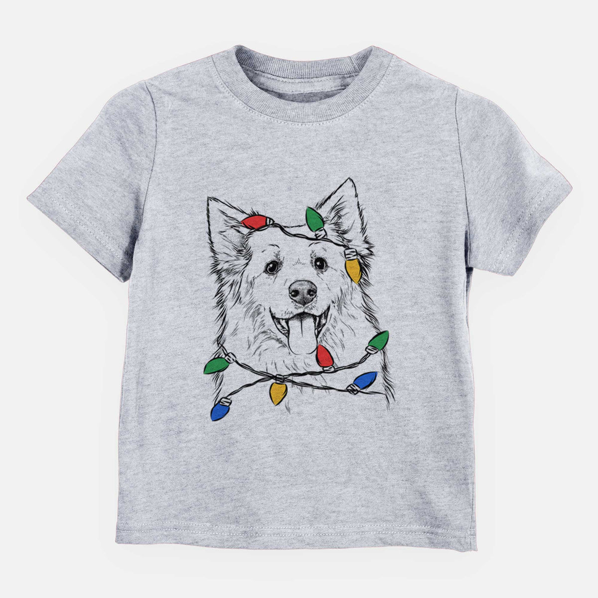 Christmas Lights Aspenita the Mixed Breed - Kids/Youth/Toddler Shirt