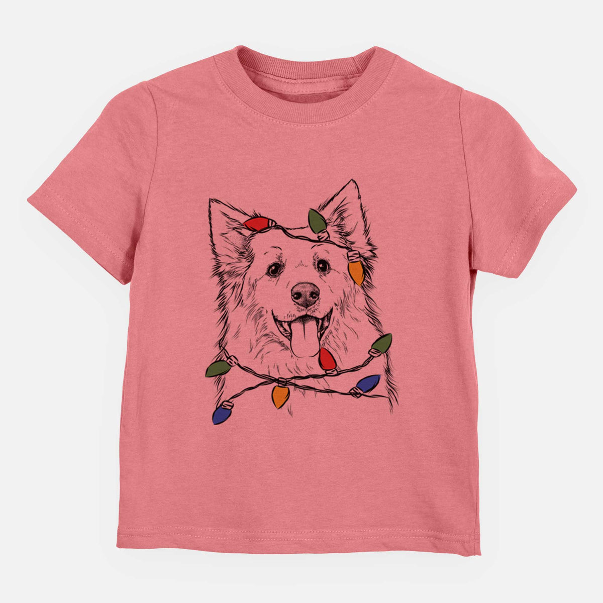 Christmas Lights Aspenita the Mixed Breed - Kids/Youth/Toddler Shirt