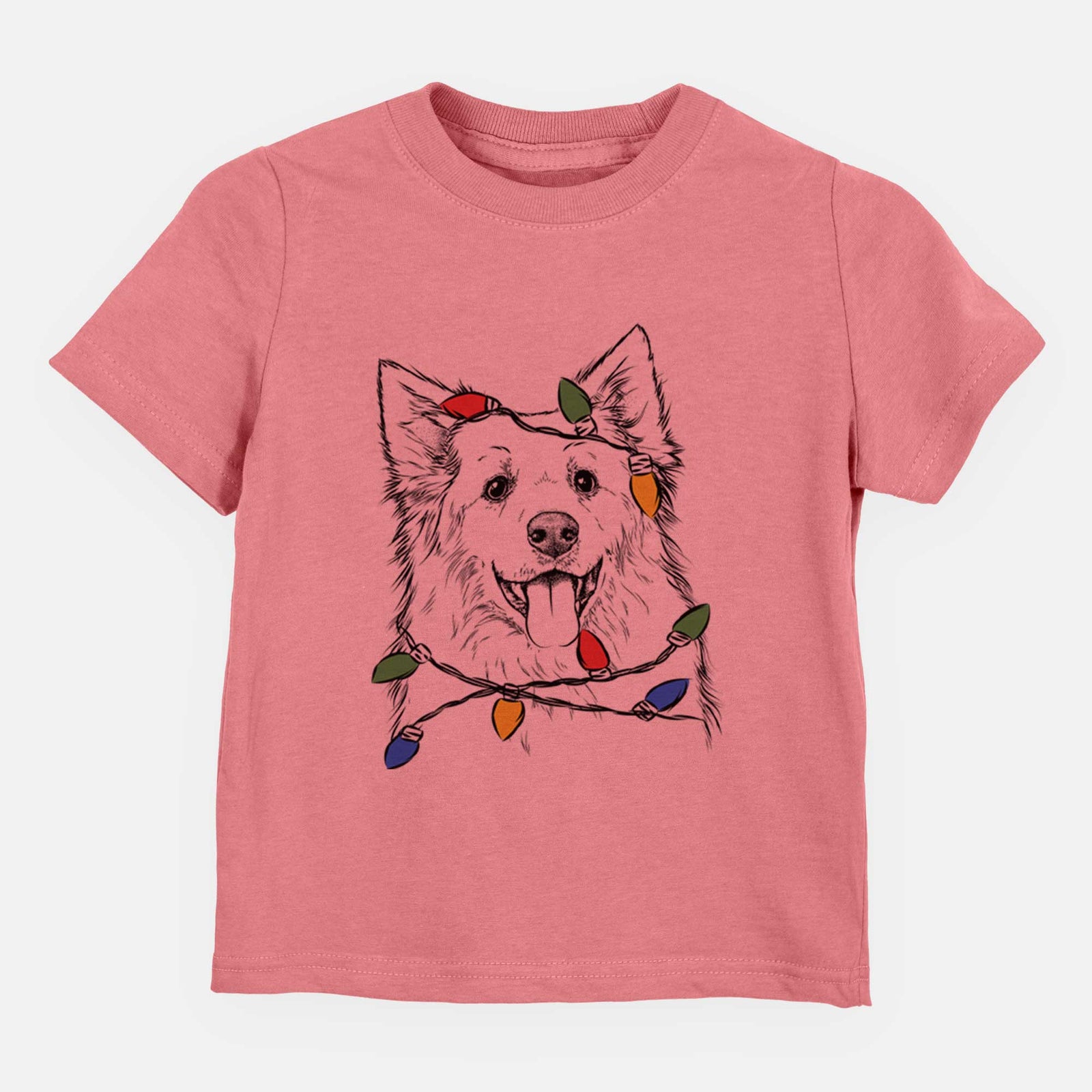 Christmas Lights Aspenita the Mixed Breed - Kids/Youth/Toddler Shirt