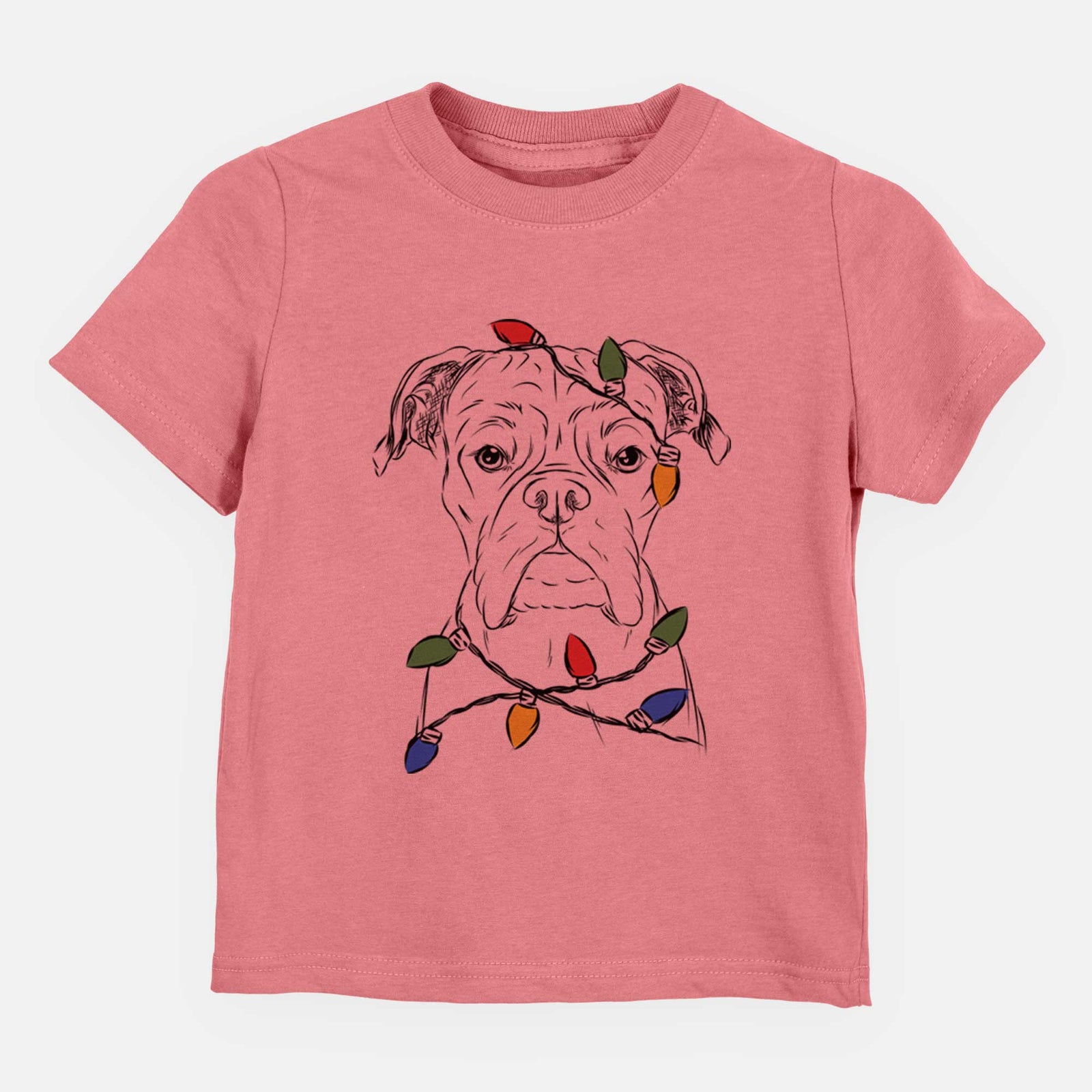 Christmas Lights Axel the Boxer - Kids/Youth/Toddler Shirt