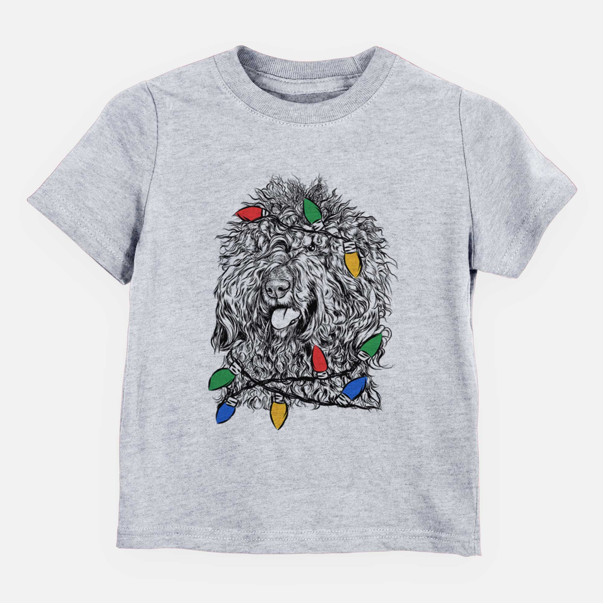 Christmas Lights Babs the Barbet - Kids/Youth/Toddler Shirt