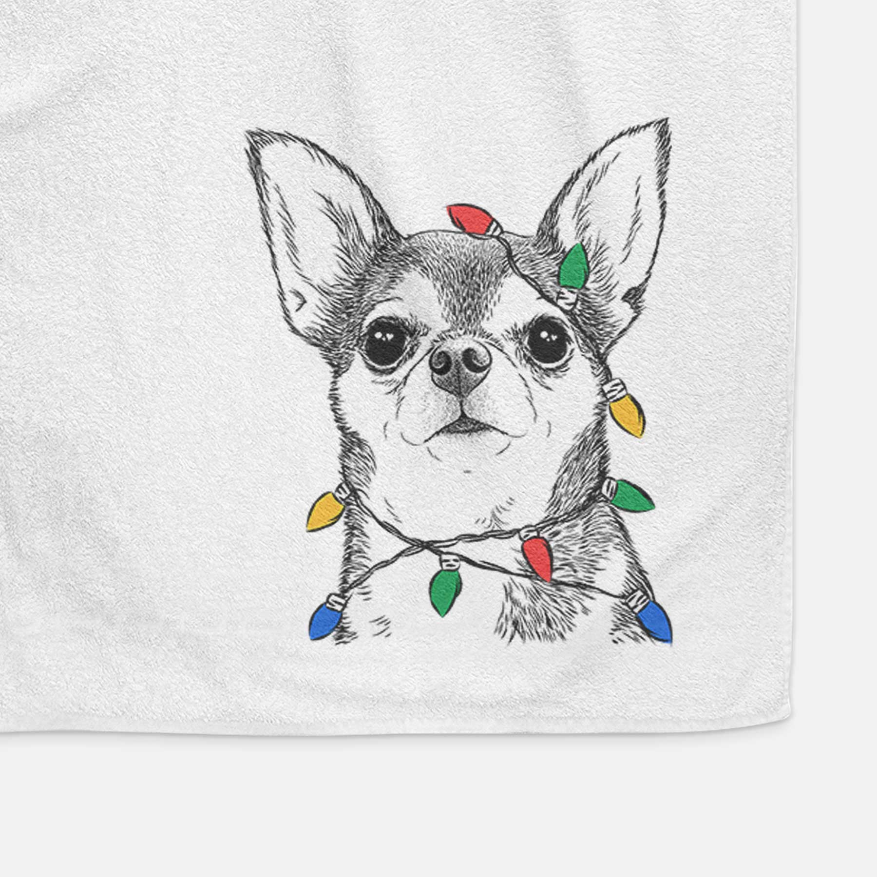 Baby the Chihuahua Decorative Hand Towel