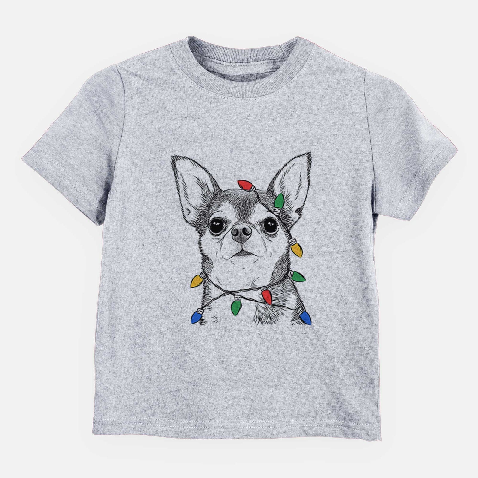 Christmas Lights Baby the Chihuahua - Kids/Youth/Toddler Shirt