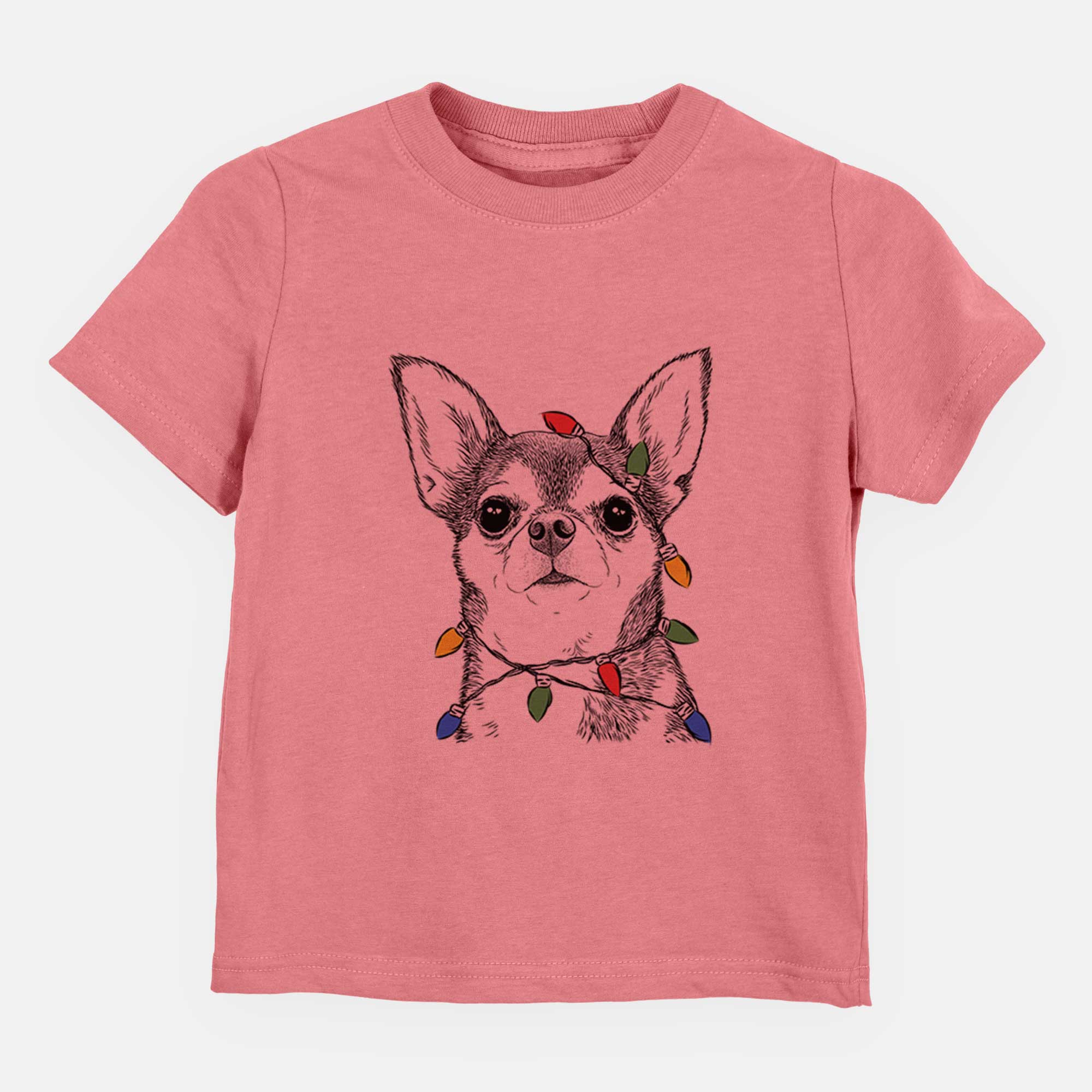 Christmas Lights Baby the Chihuahua - Kids/Youth/Toddler Shirt