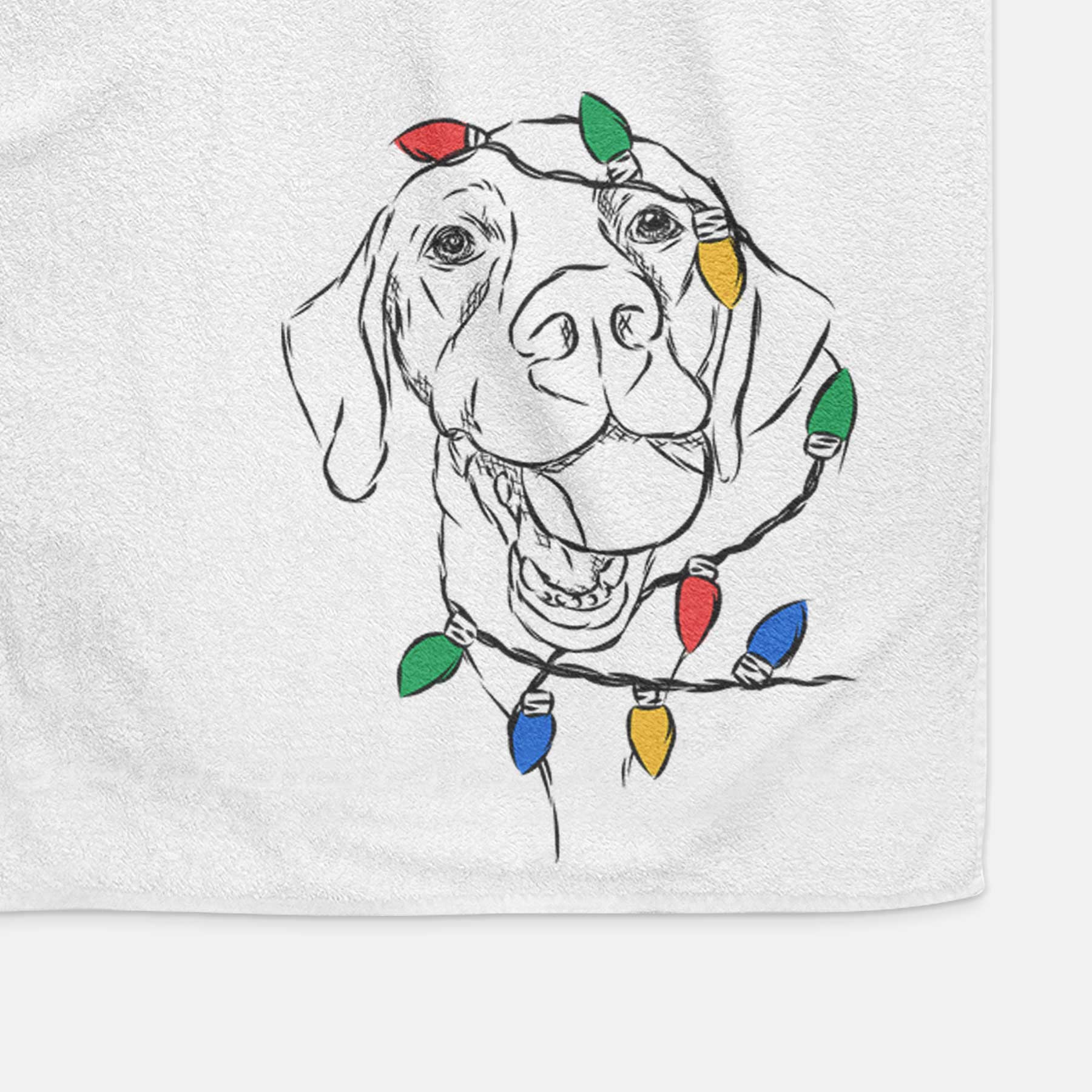 Bailey the Labrador Retriever Decorative Hand Towel