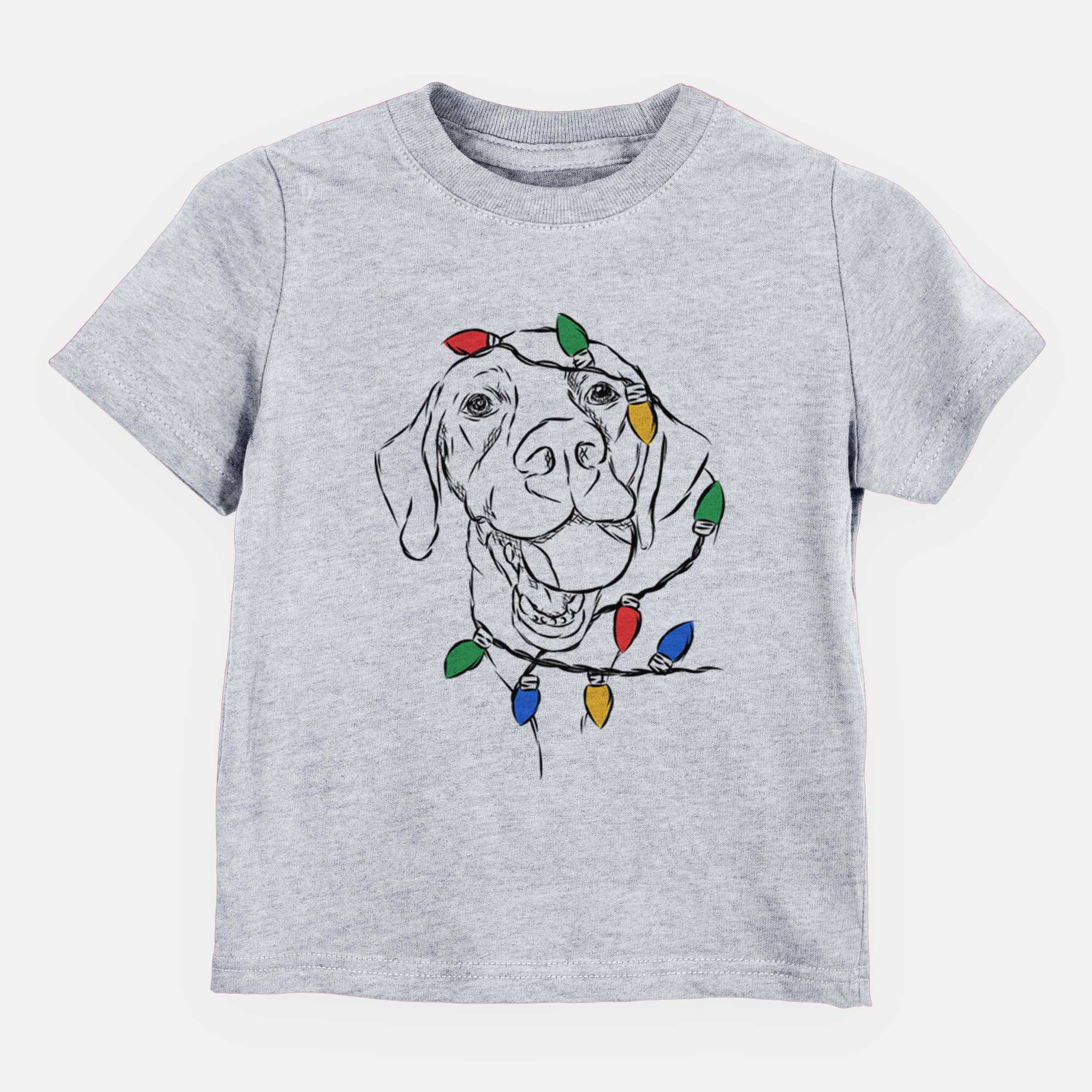 Christmas Lights Bailey the Labrador Retriever - Kids/Youth/Toddler Shirt