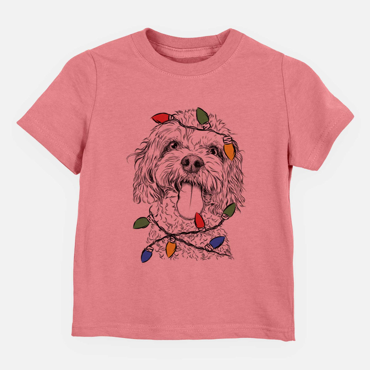 Christmas Lights Barney the Cavachon - Kids/Youth/Toddler Shirt