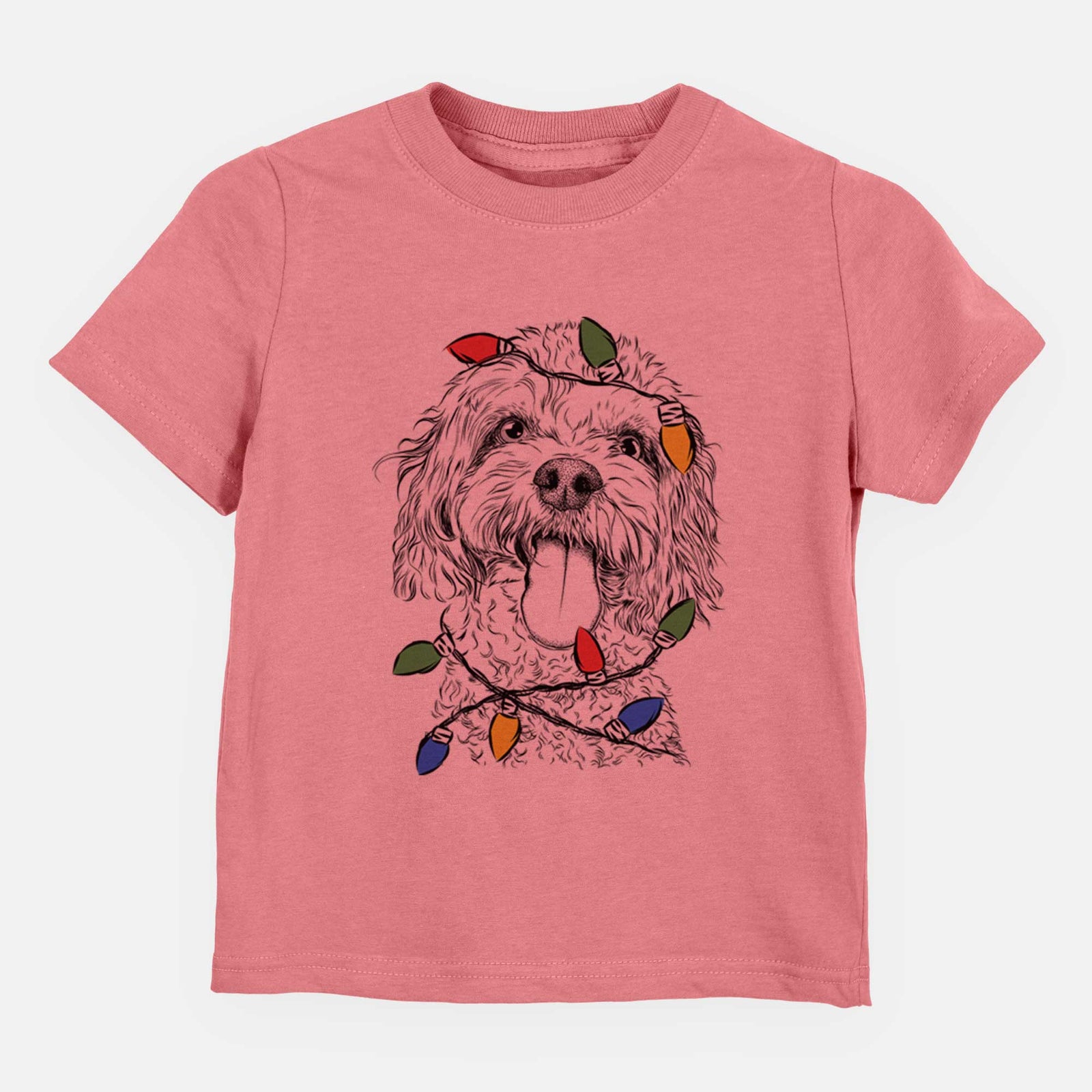 Christmas Lights Barney the Cavachon - Kids/Youth/Toddler Shirt