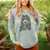 Christmas Lights Bash the Bernedoodle - Cali Wave Hooded Sweatshirt