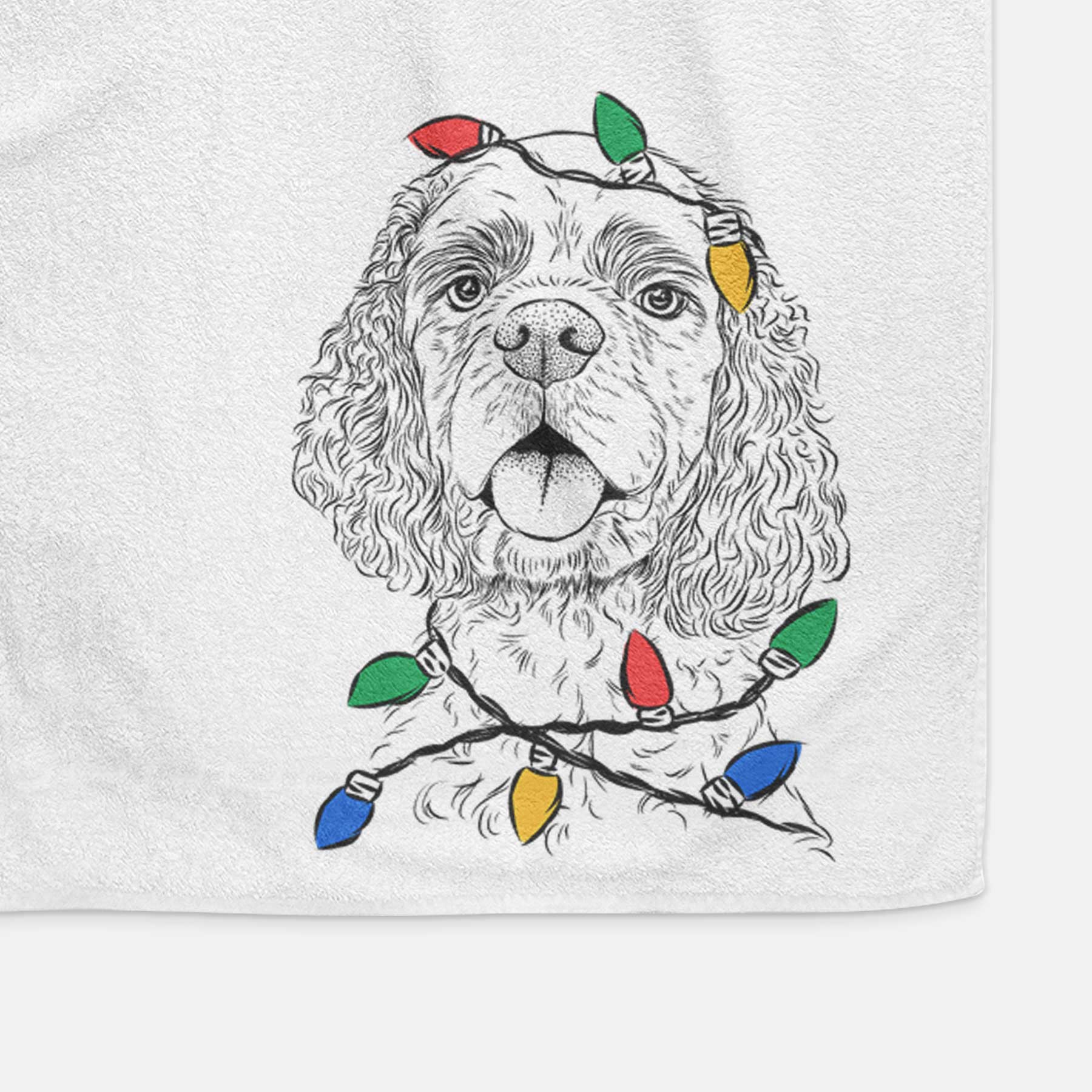 Baxter the American Cocker Spaniel Decorative Hand Towel