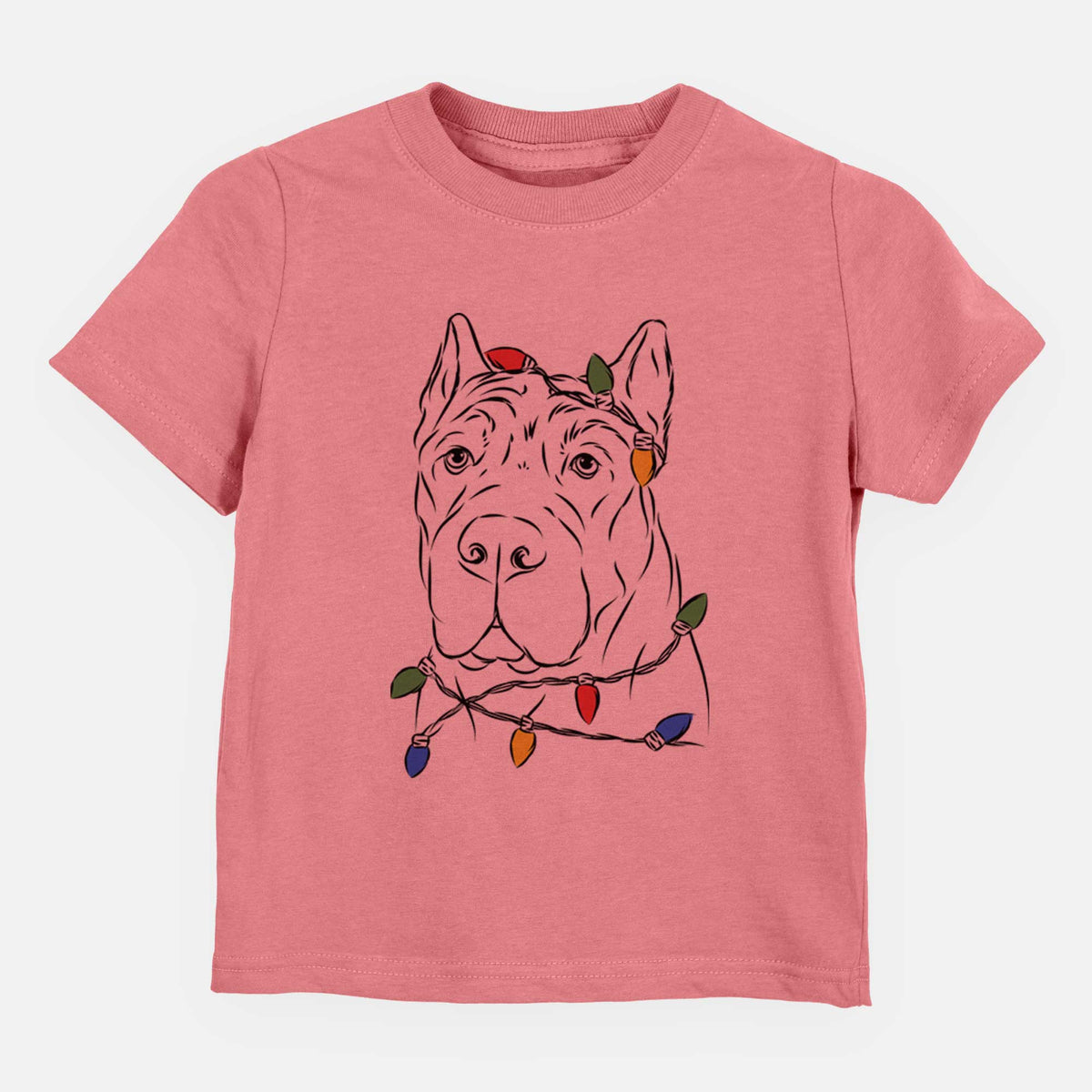 Christmas Lights Bearson the Cane Corso - Kids/Youth/Toddler Shirt