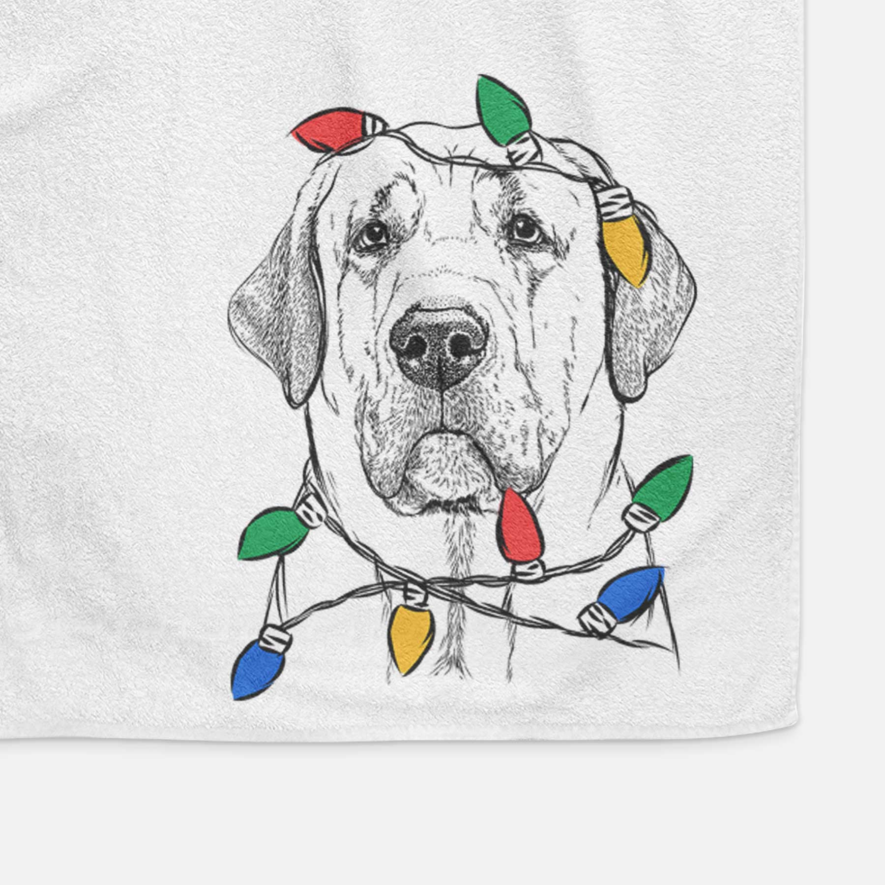 Beau the Broholmer Decorative Hand Towel