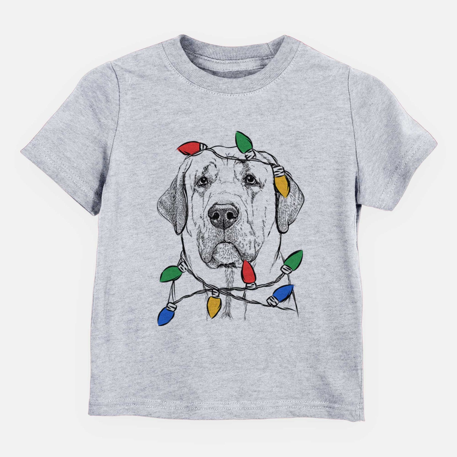 Christmas Lights Beau the Broholmer - Kids/Youth/Toddler Shirt