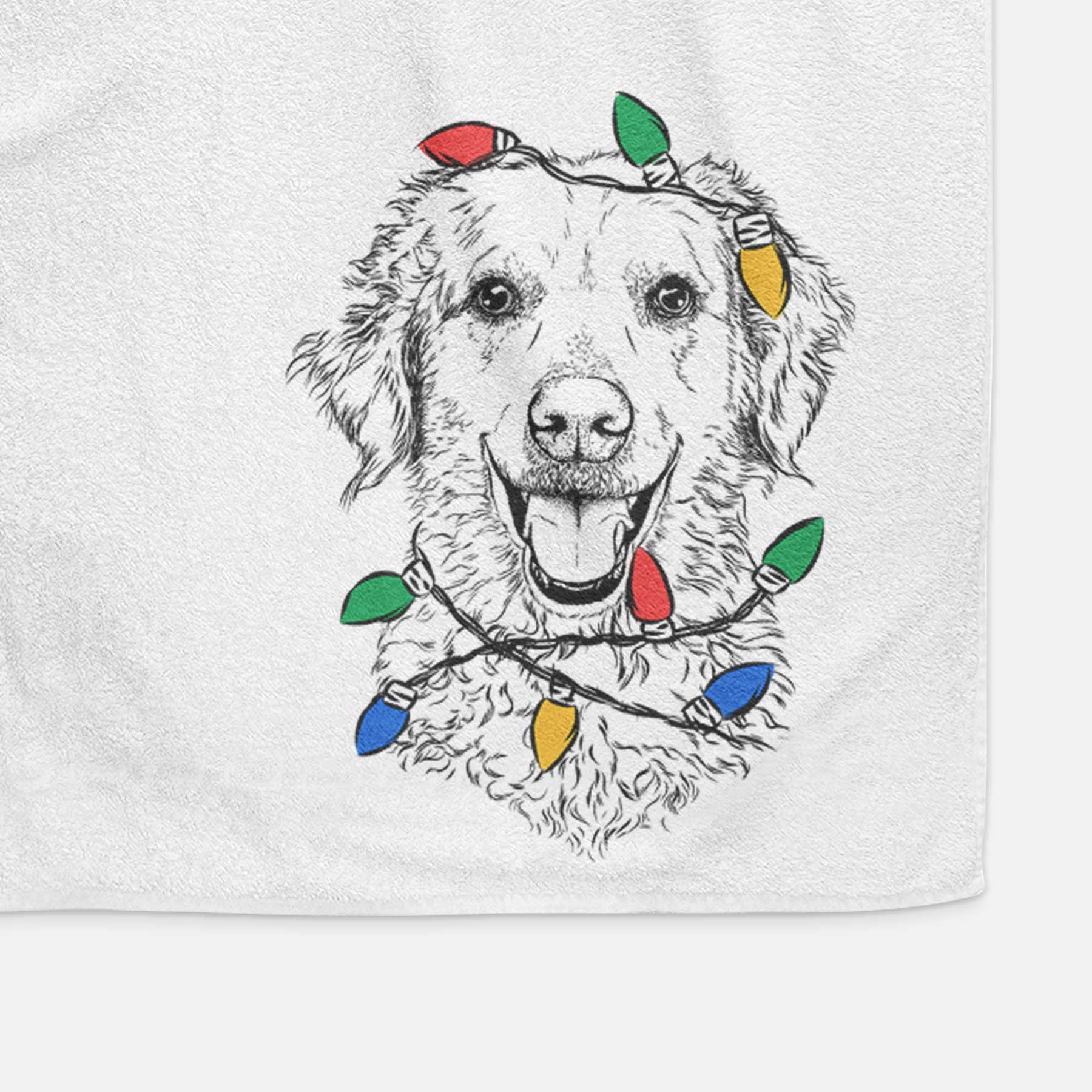 Bella Bean the Goldendoodle Decorative Hand Towel