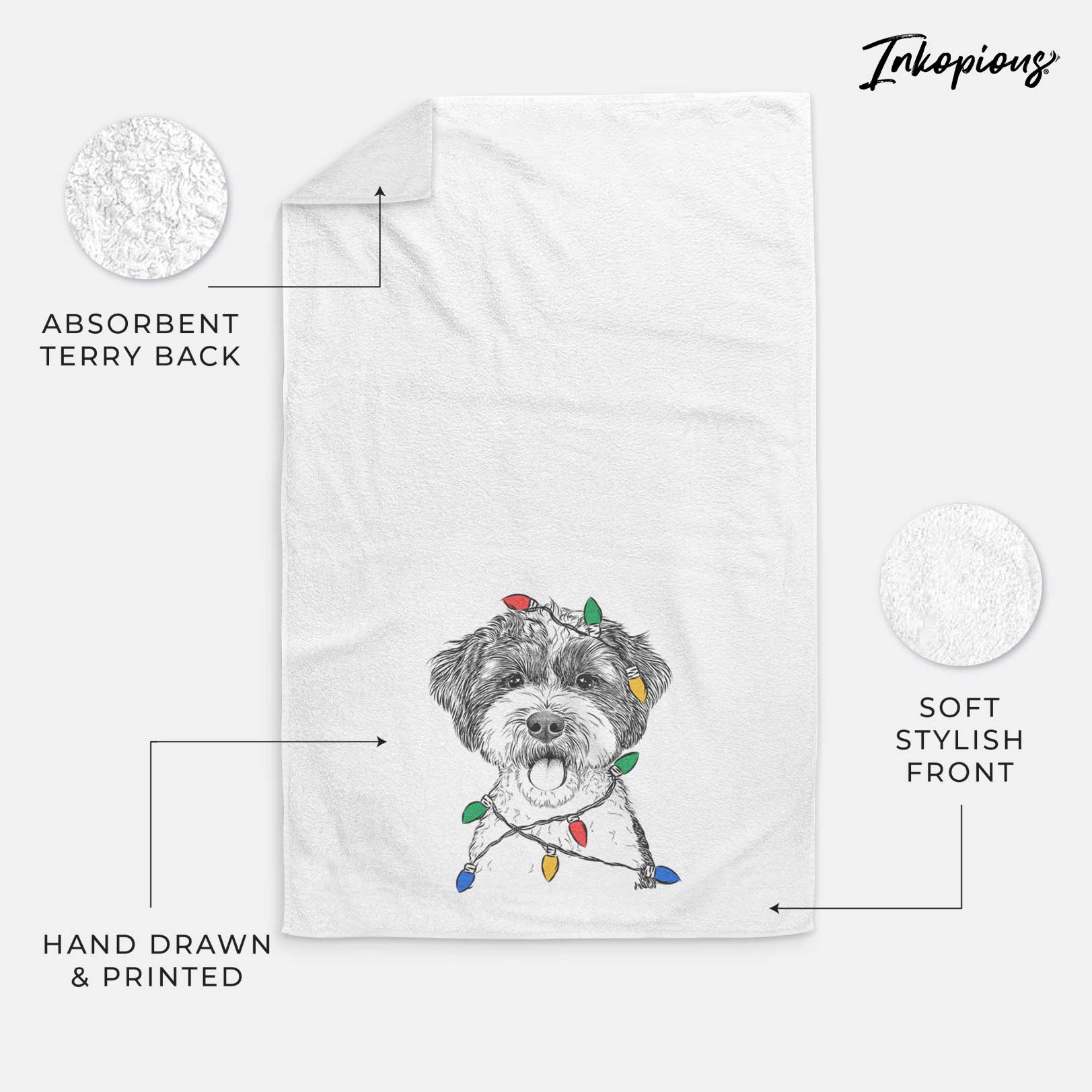 Bella the Cockapoo Decorative Hand Towel