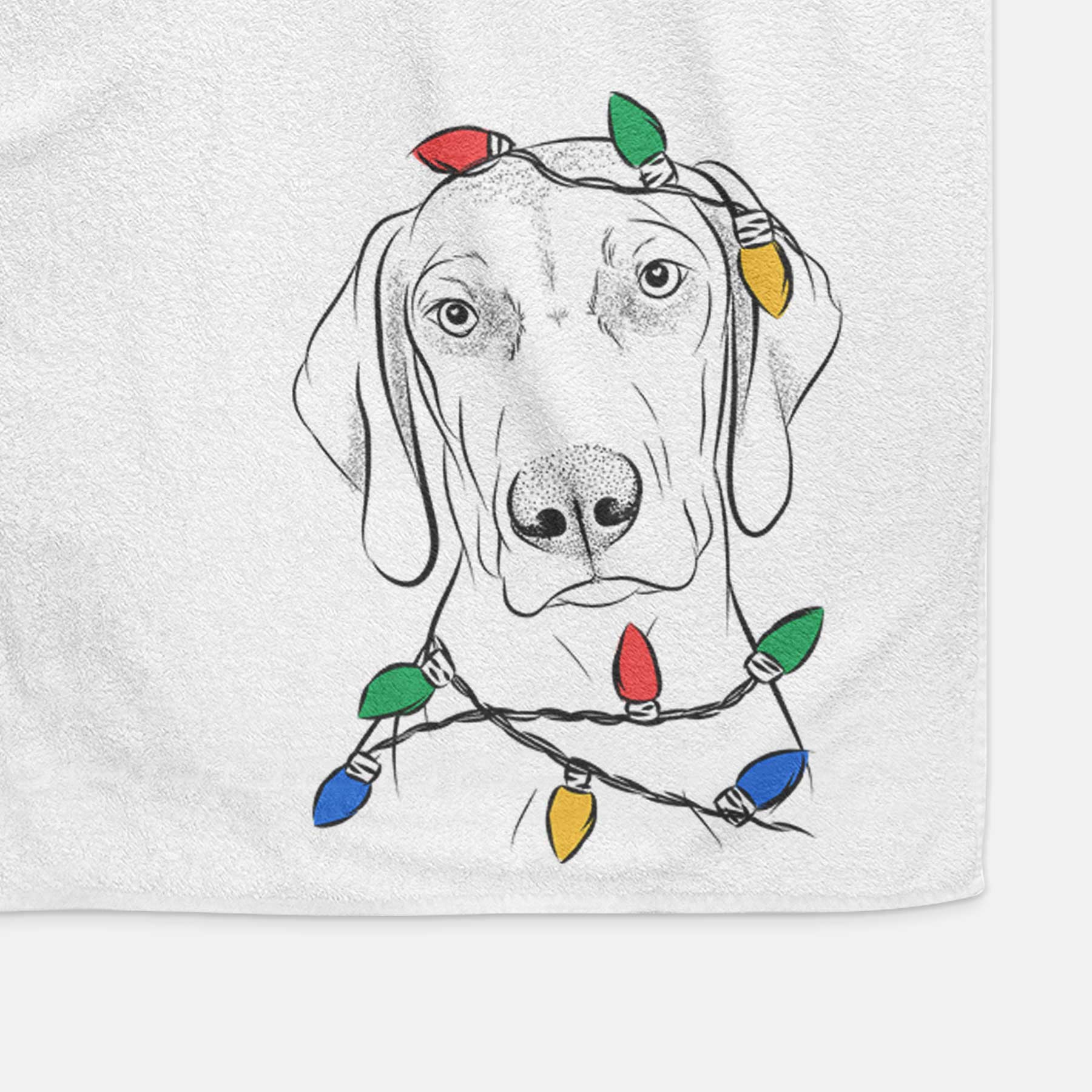 Benelli the Vizsla Decorative Hand Towel