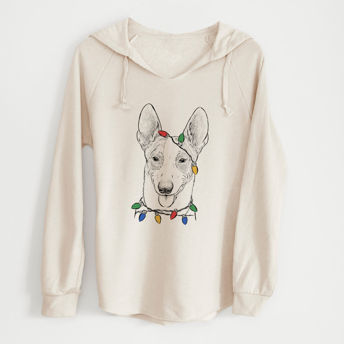 Christmas Lights Berlin the Carolina Dog - Cali Wave Hooded Sweatshirt