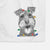 Bernadette the Mini Schnauzer Decorative Hand Towel