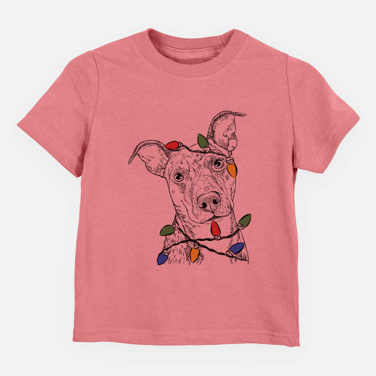Christmas Lights Bianca the Mixed Breed - Kids/Youth/Toddler Shirt