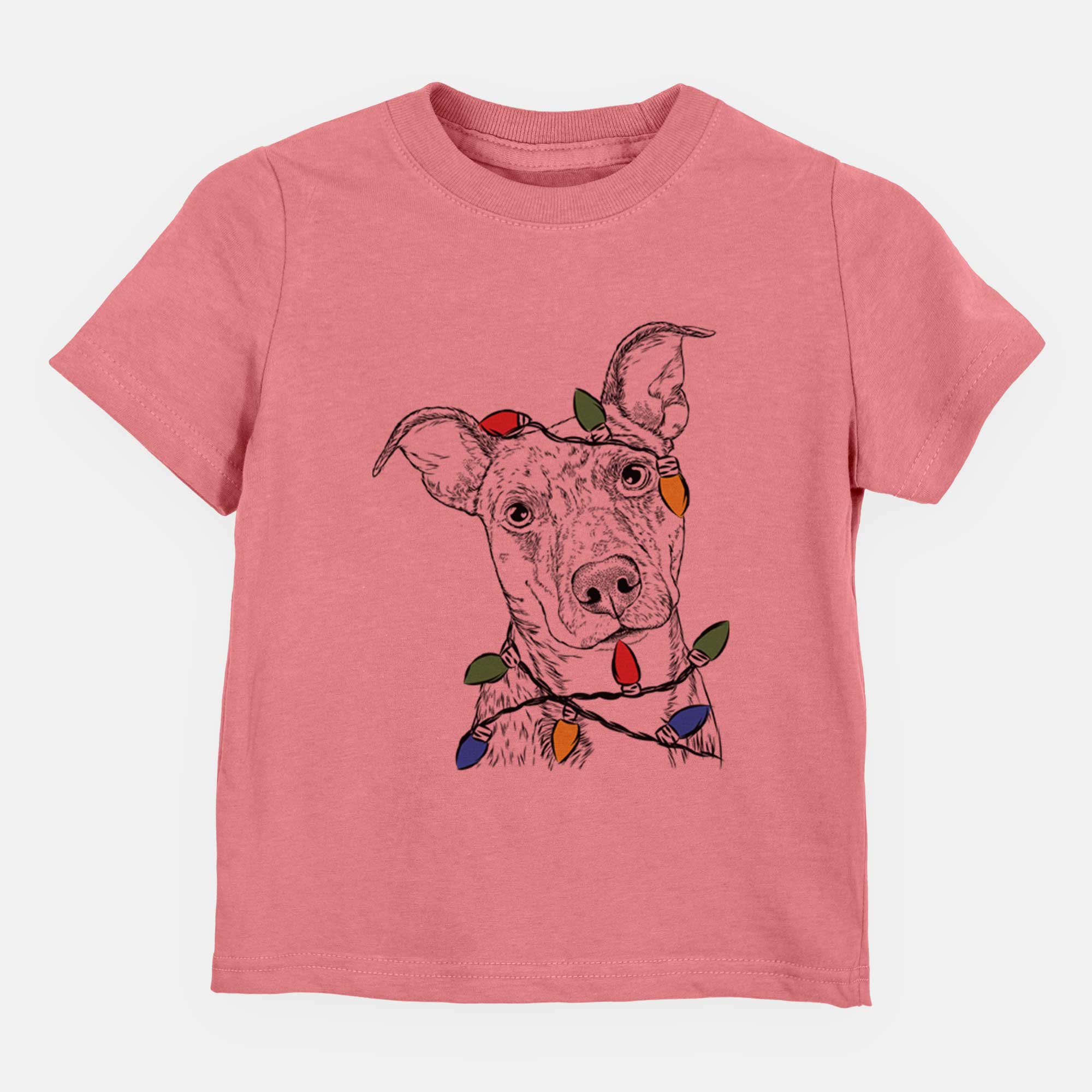 Christmas Lights Bianca the Mixed Breed - Kids/Youth/Toddler Shirt