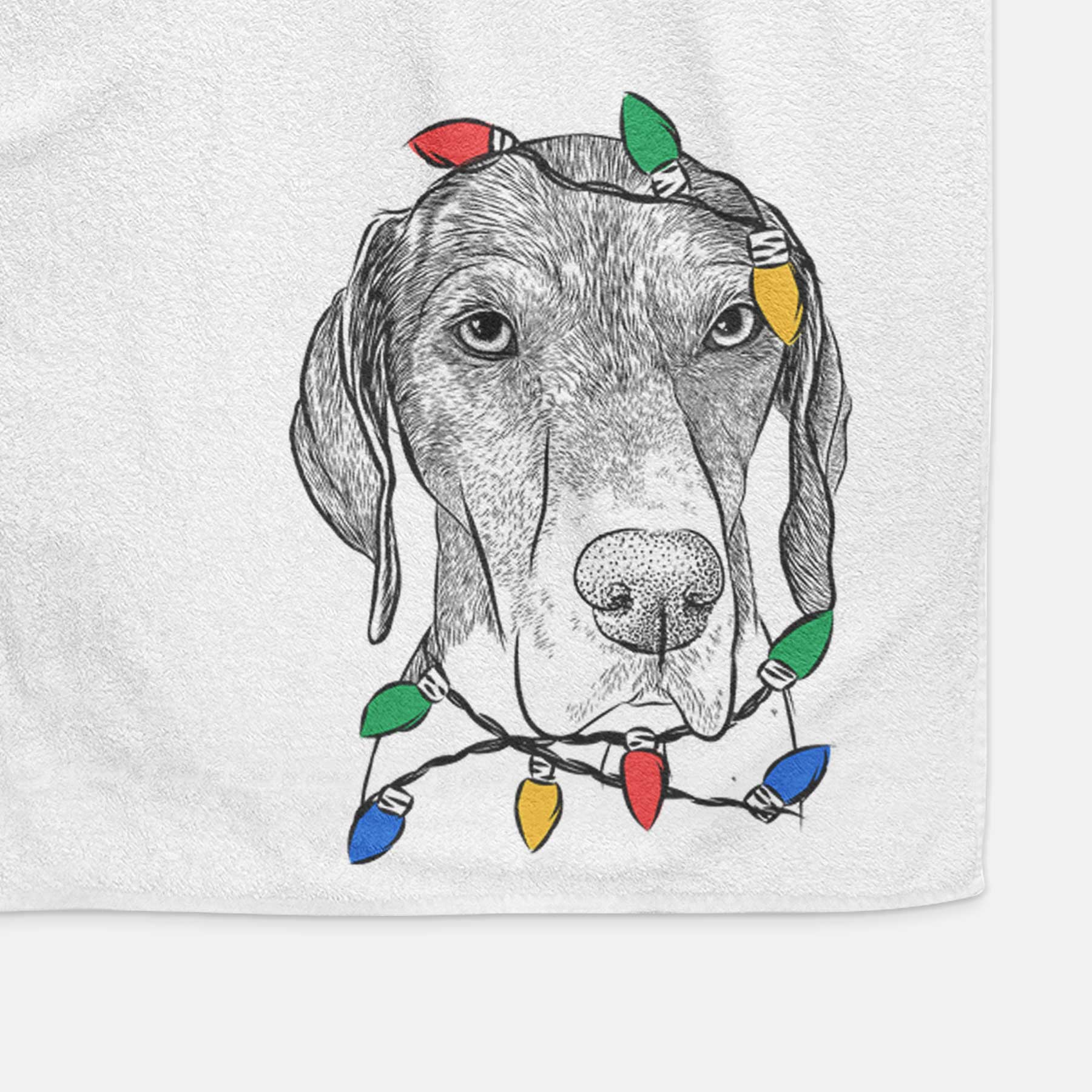 Bohdi the German Shorthaired Pointer Decorative Hand Towel