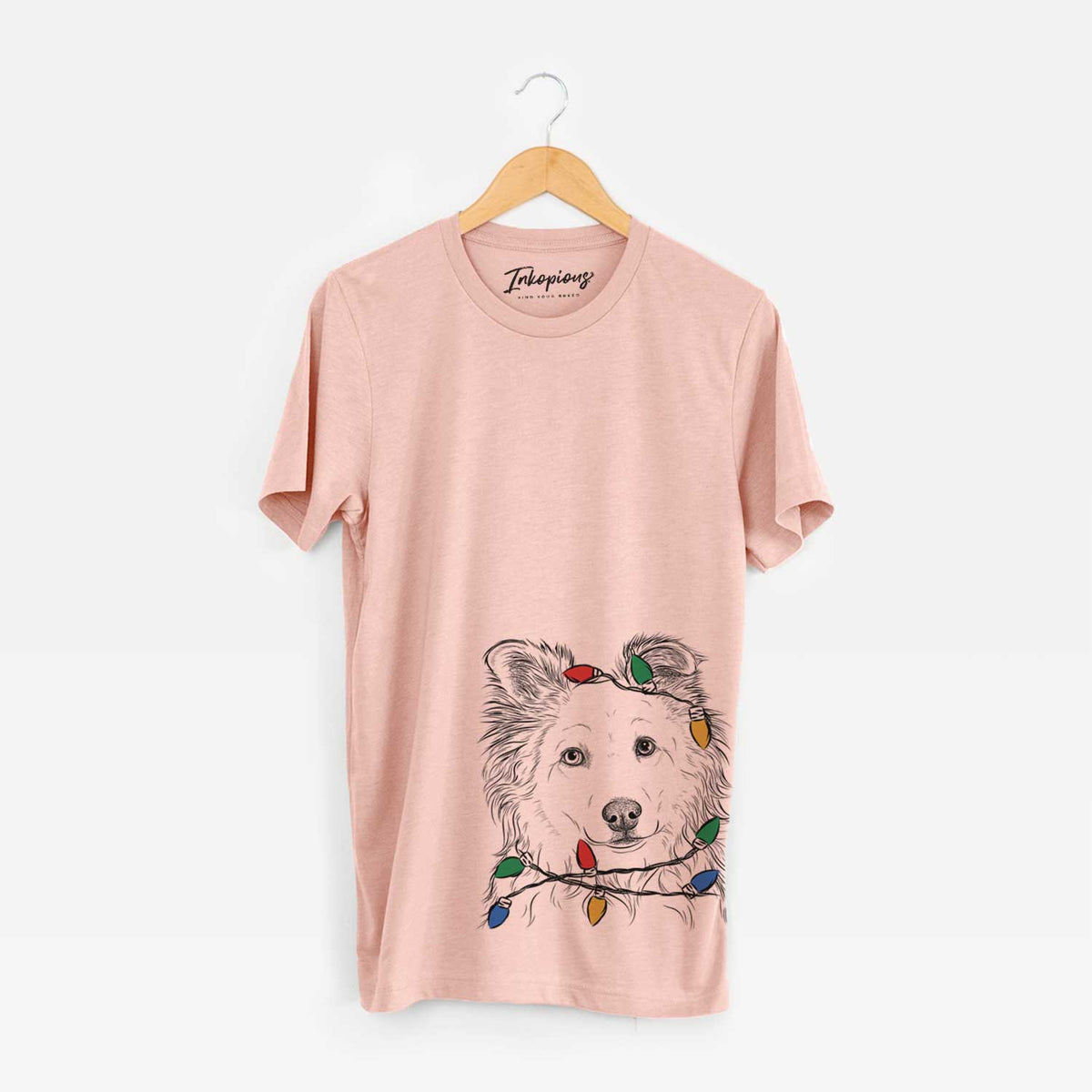 Christmas Lights Bonsai the Mixed Breed - Unisex Crewneck