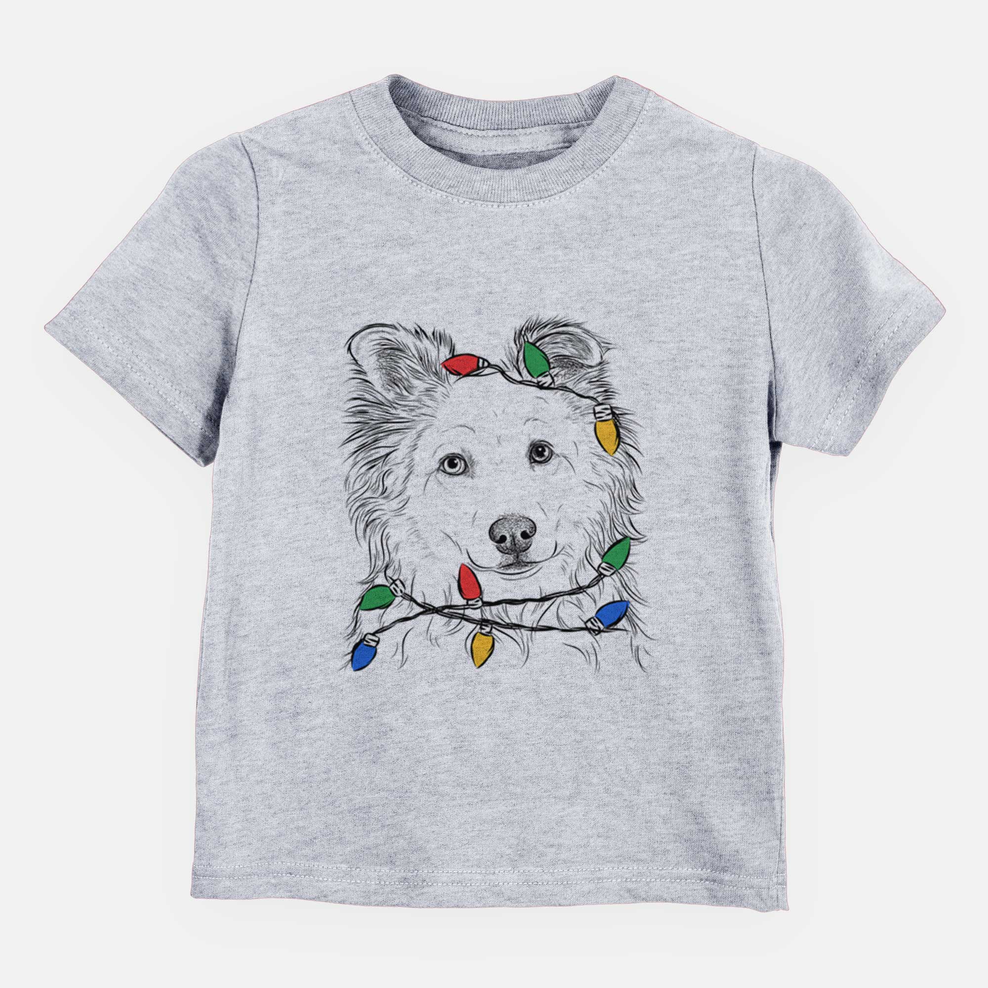 Christmas Lights Bonsai the Mixed Breed - Kids/Youth/Toddler Shirt
