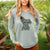 Christmas Lights Boodles the Schnauzer Mix - Cali Wave Hooded Sweatshirt