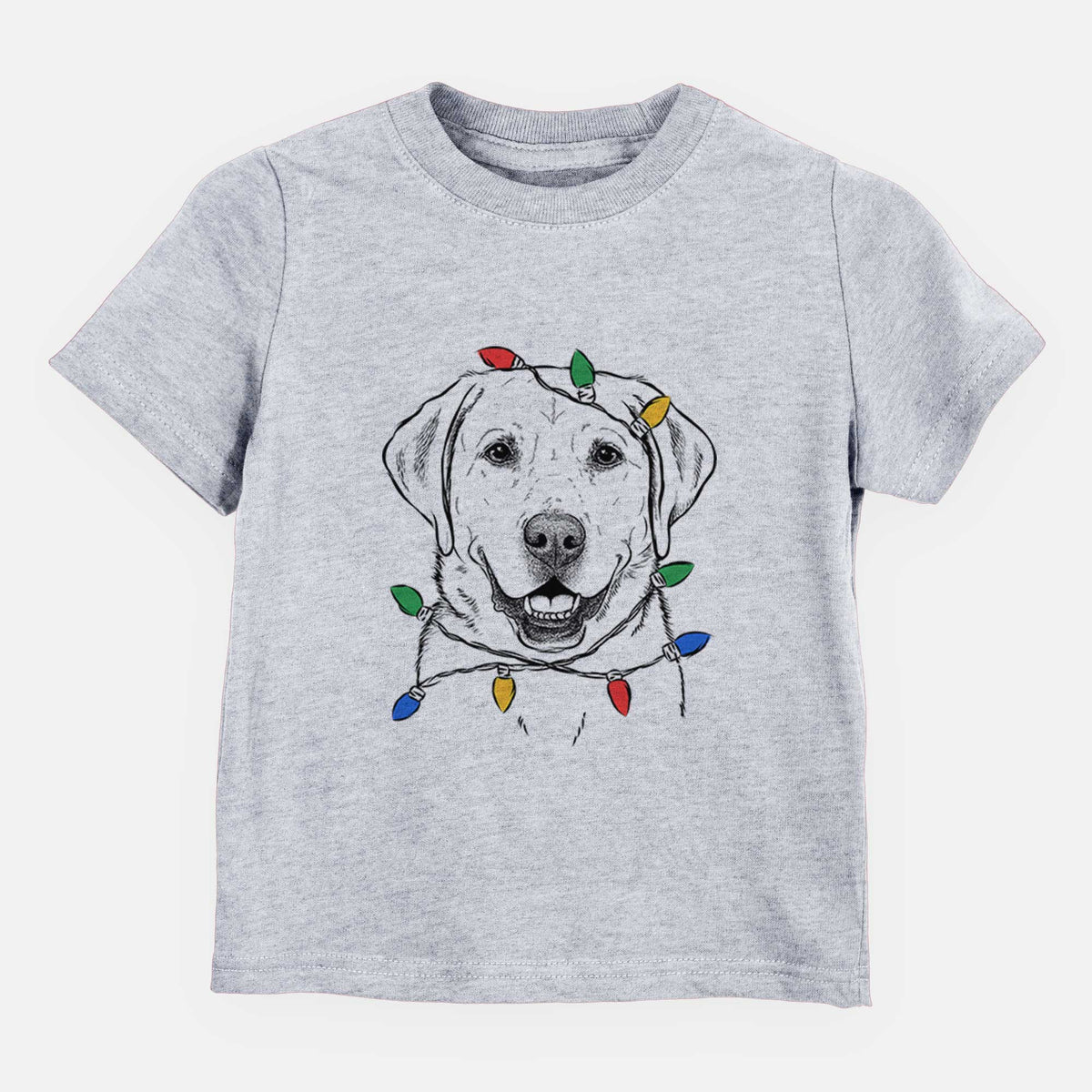 Christmas Lights Booney the Labrador Retriever - Kids/Youth/Toddler Shirt