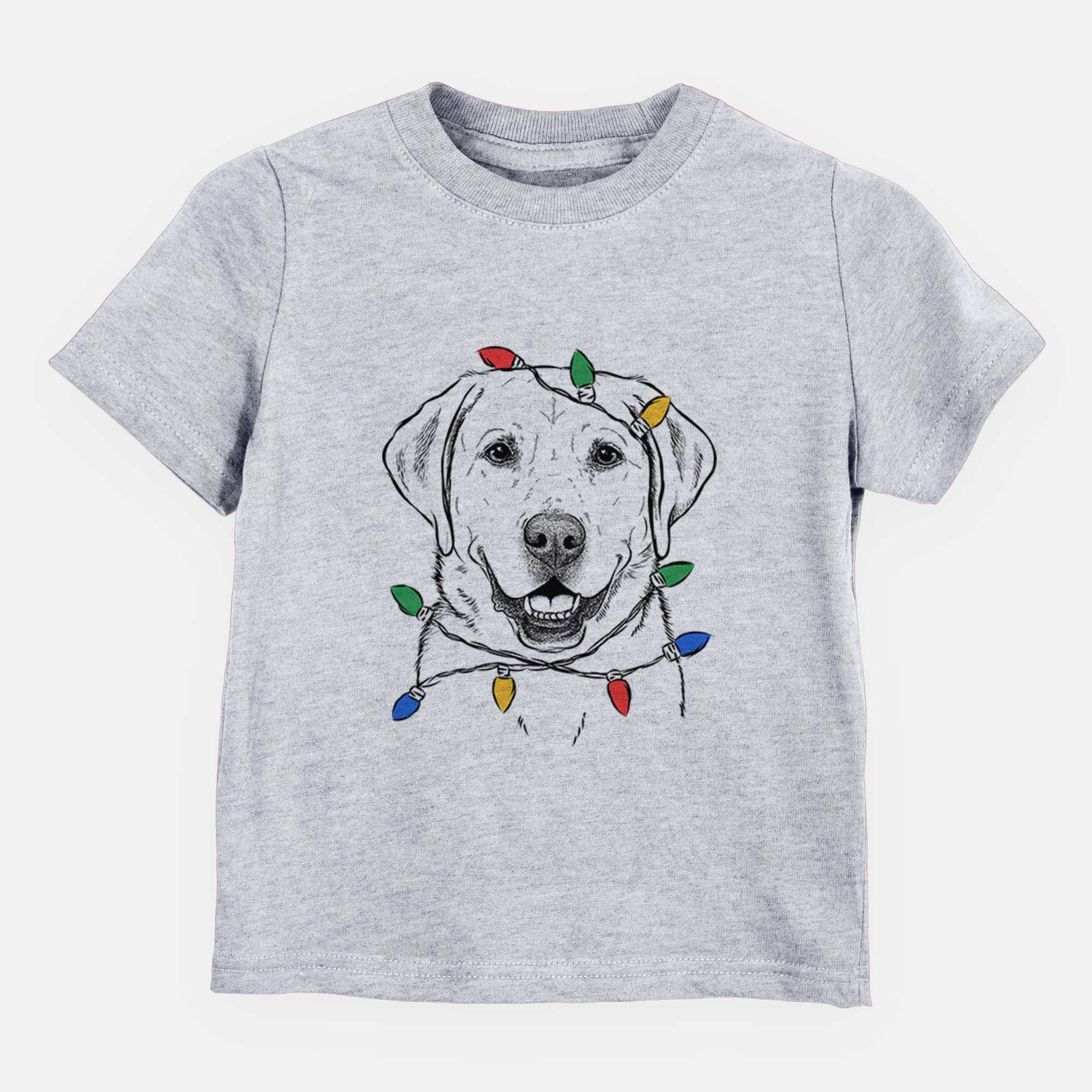 Christmas Lights Booney the Labrador Retriever - Kids/Youth/Toddler Shirt