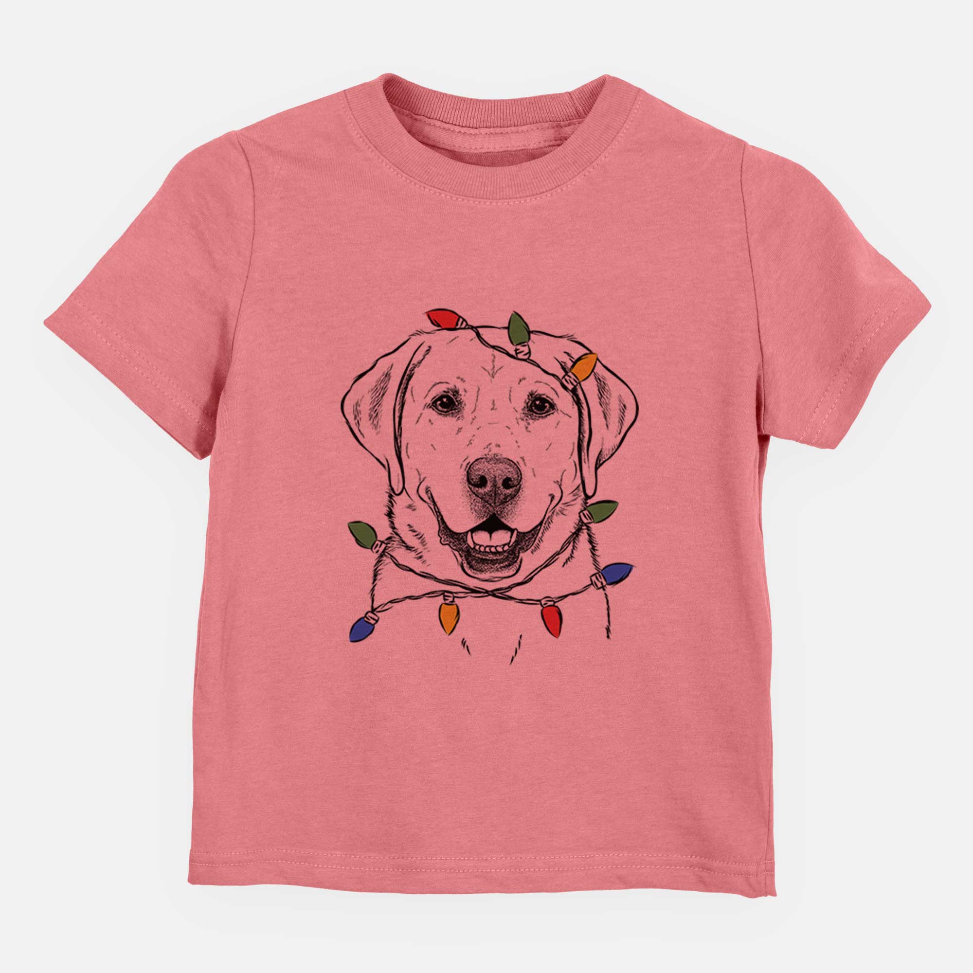 Christmas Lights Booney the Labrador Retriever - Kids/Youth/Toddler Shirt