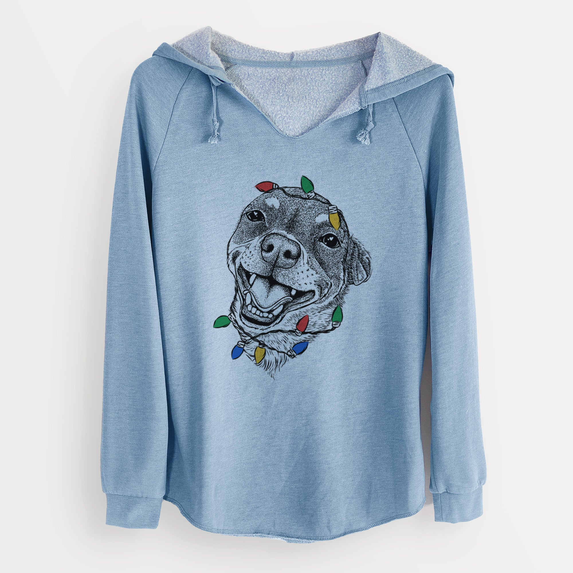 Christmas Lights Boss the Chihuahua - Cali Wave Hooded Sweatshirt