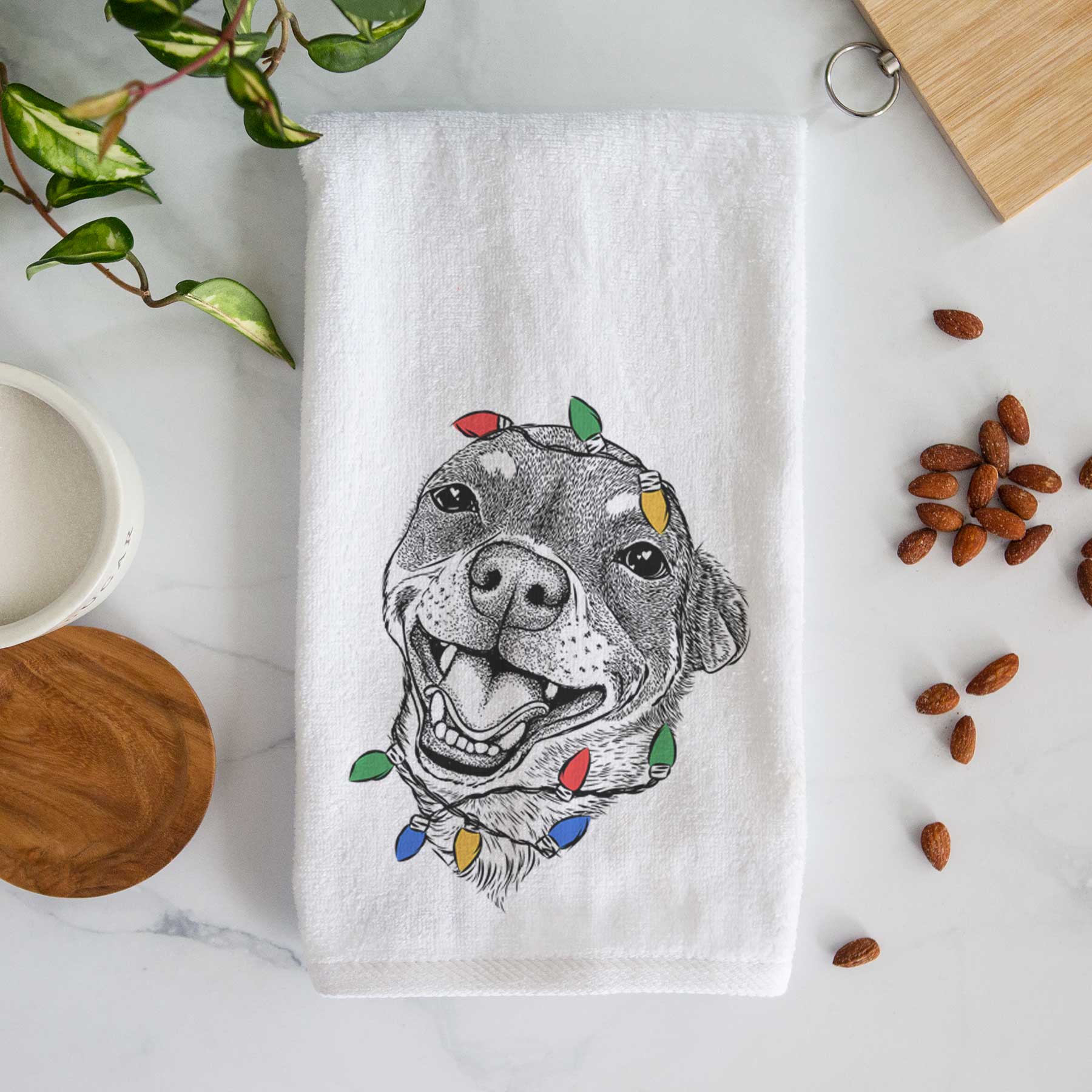 Boss the Chihuahua Decorative Hand Towel