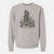 Christmas Lights Brady the Turkey - Unisex Pigment Dyed Crew Sweatshirt