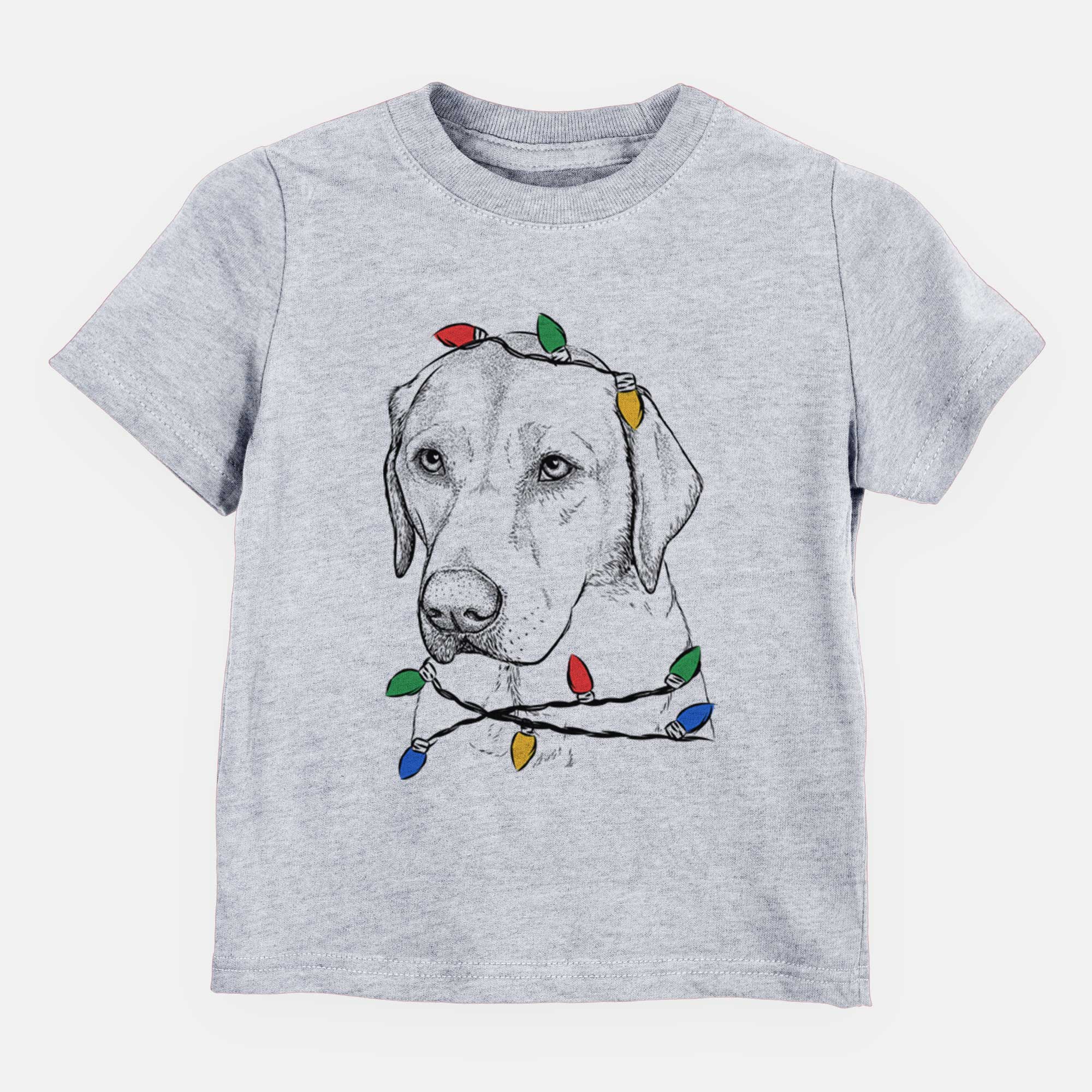 Christmas Lights Braxton the Yellow Lab - Kids/Youth/Toddler Shirt