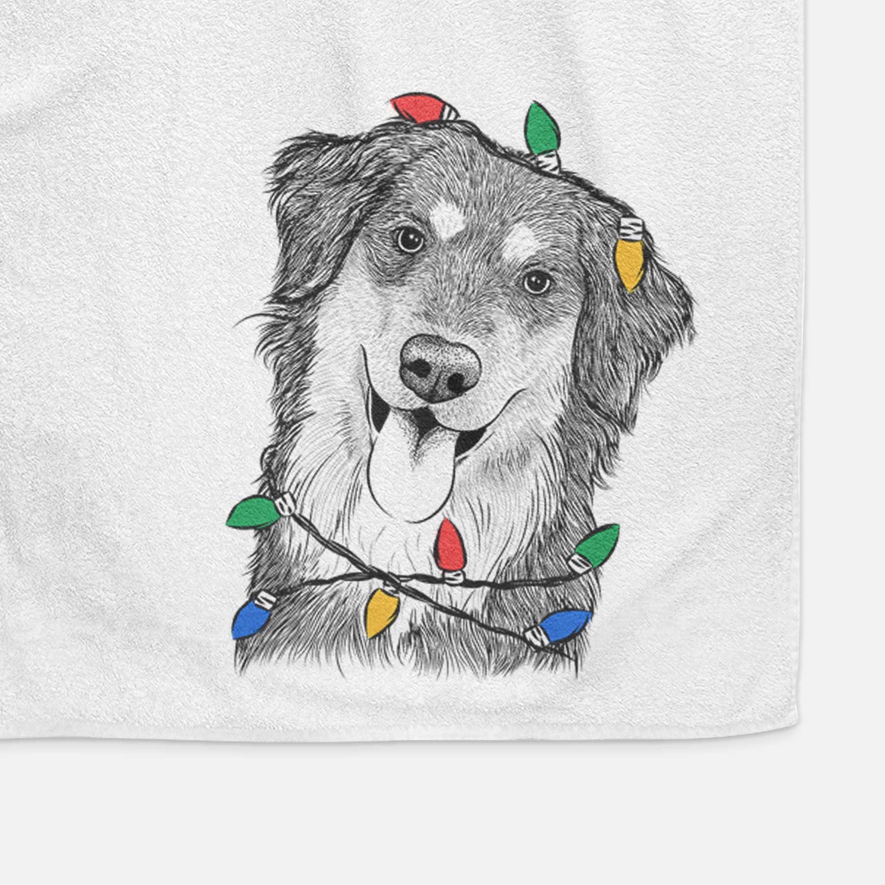 Brodie the Golden Aussie Decorative Hand Towel