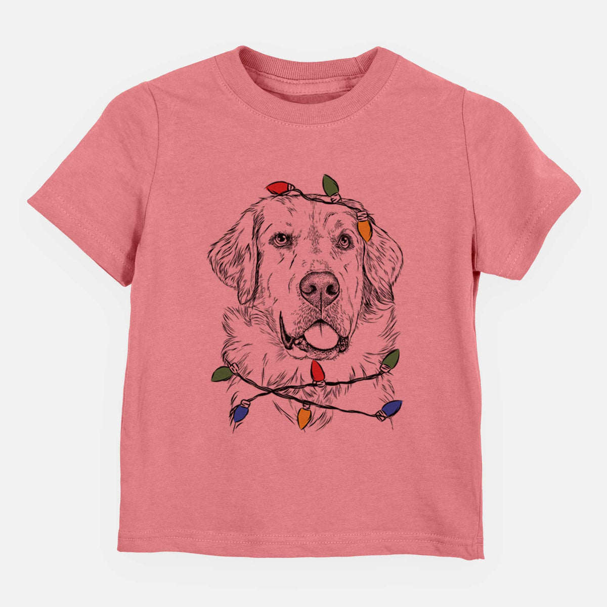 Christmas Lights Brophy the Great Pyrenees - Kids/Youth/Toddler Shirt