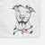 Bruce the American Staffordshire Terrier Decorative Hand Towel