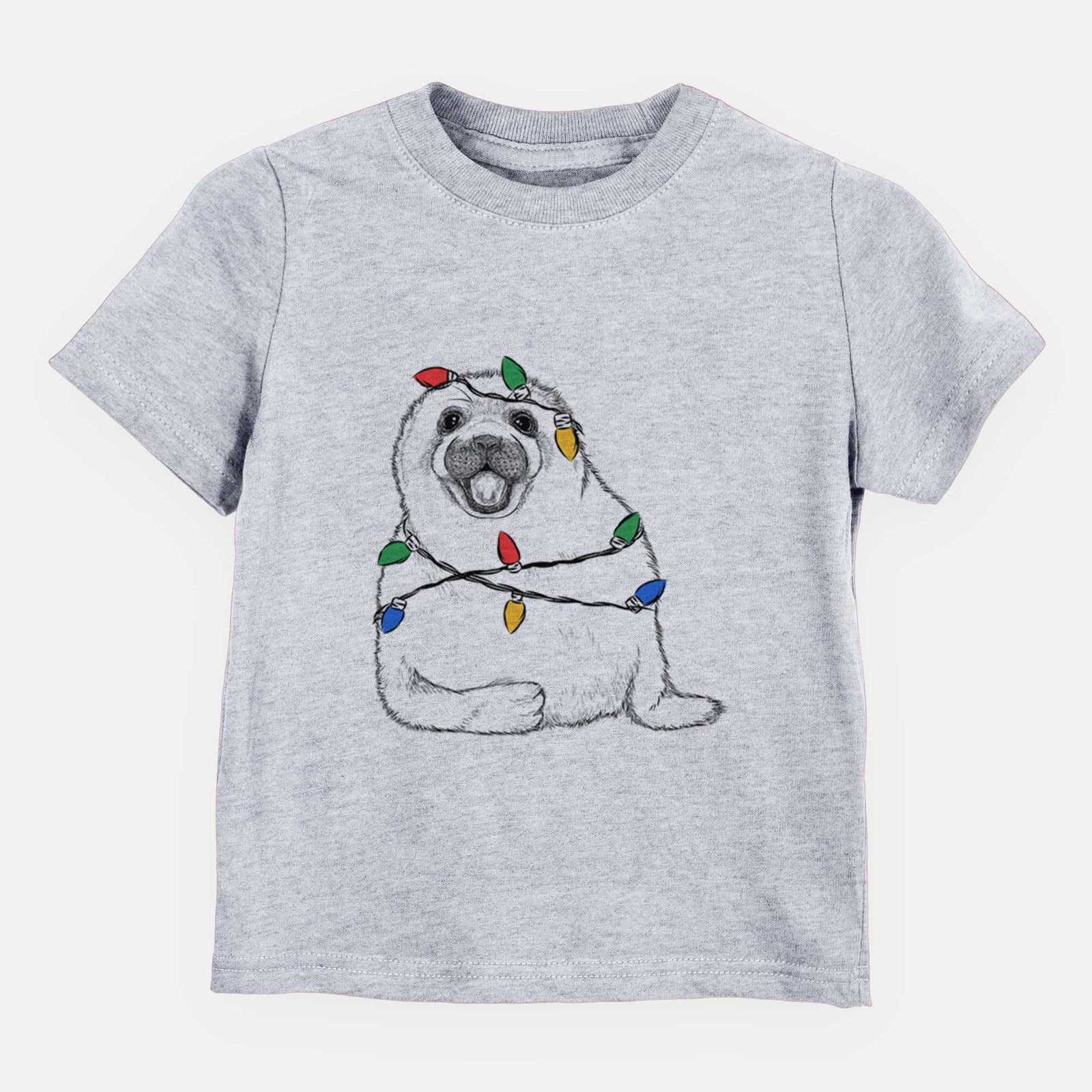 Christmas Lights Bub the Harp Seal - Kids/Youth/Toddler Shirt