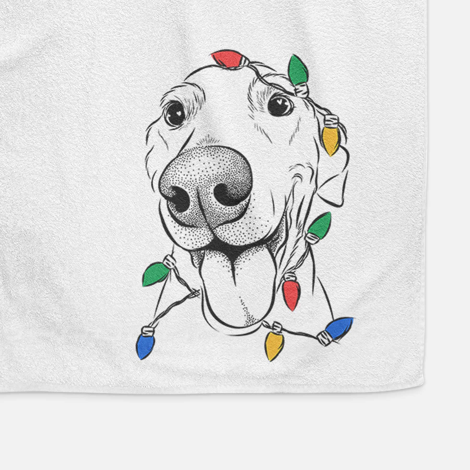 Buddy the Buddy the Sato / American Village Dog Decorative Hand Towel