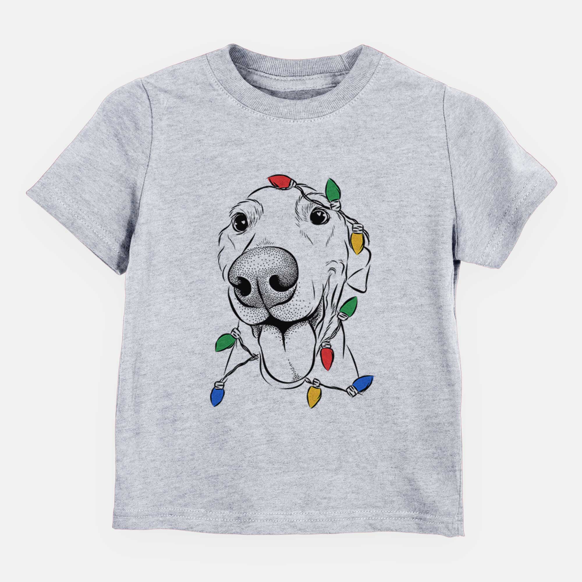 Christmas Lights Buddy the Buddy the Sato / American Village Dog - Kids/Youth/Toddler Shirt
