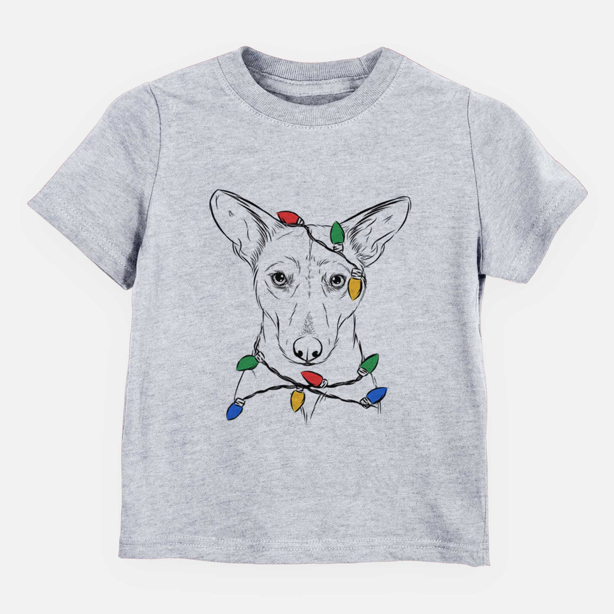 Christmas Lights Buff the Dorgi - Kids/Youth/Toddler Shirt