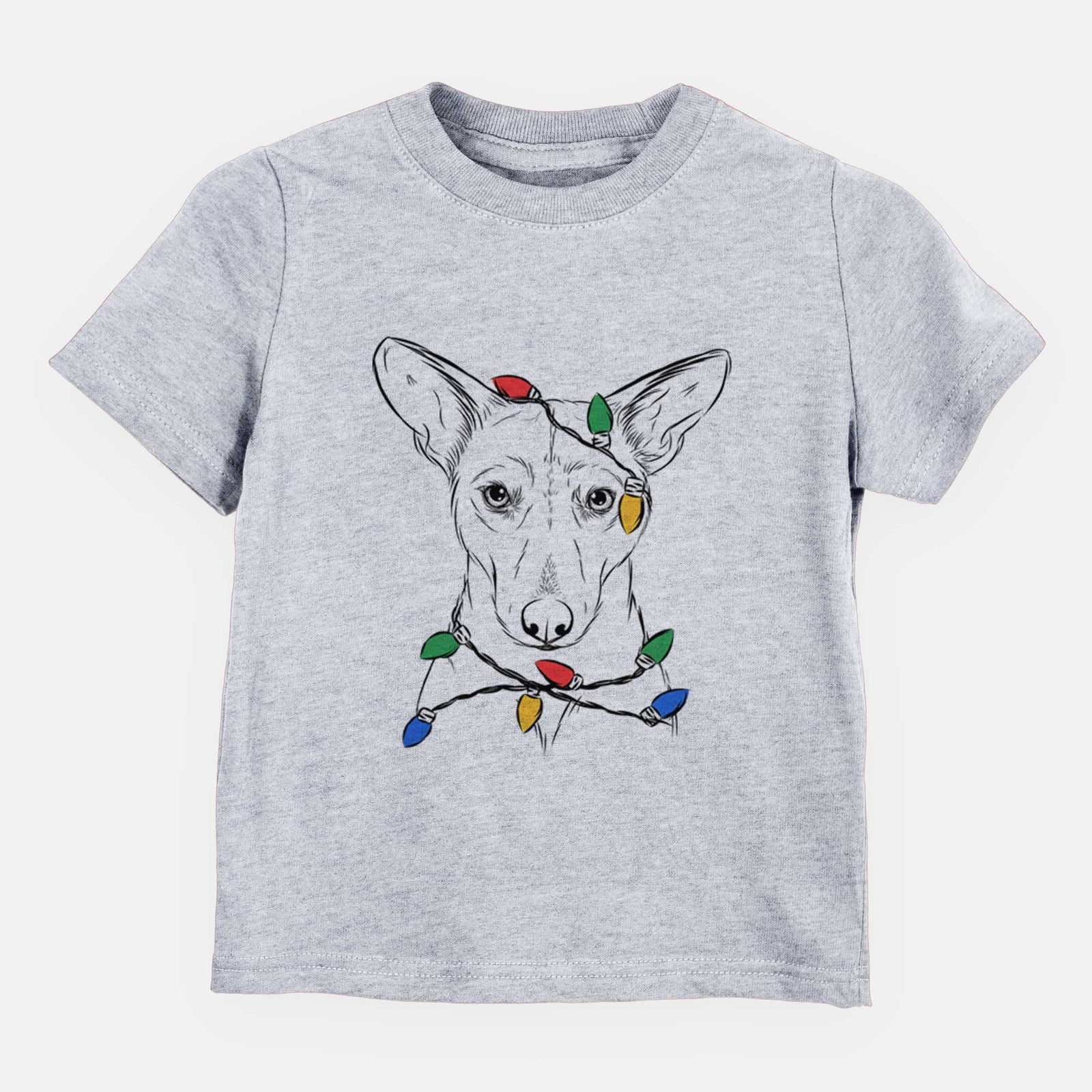 Christmas Lights Buff the Dorgi - Kids/Youth/Toddler Shirt