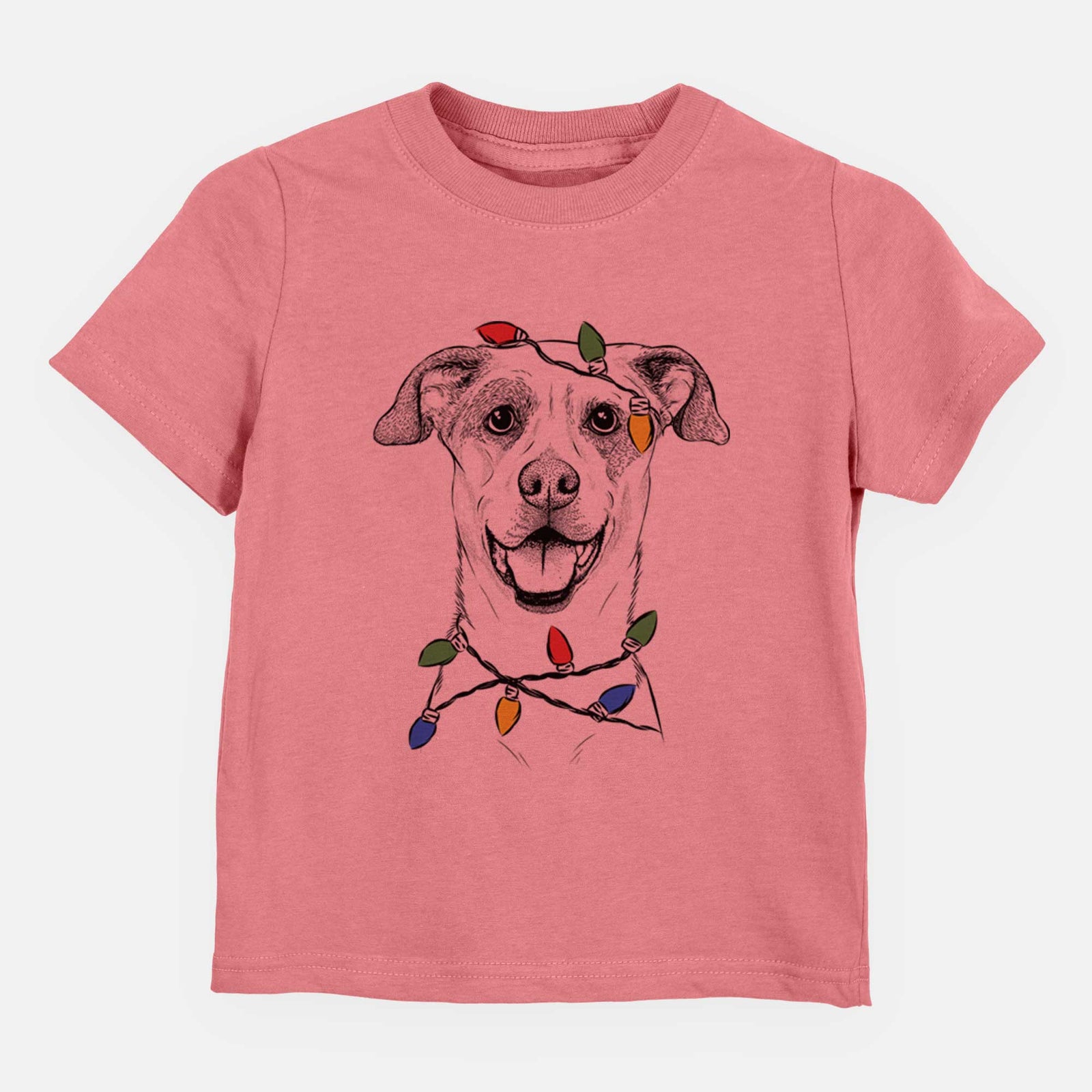 Christmas Lights Buffy the Mixed Breed - Kids/Youth/Toddler Shirt