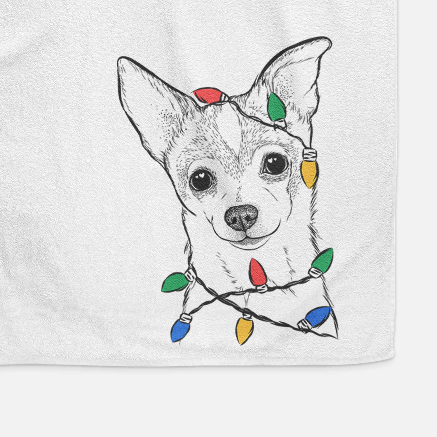 Buggy the Chihuahua Decorative Hand Towel