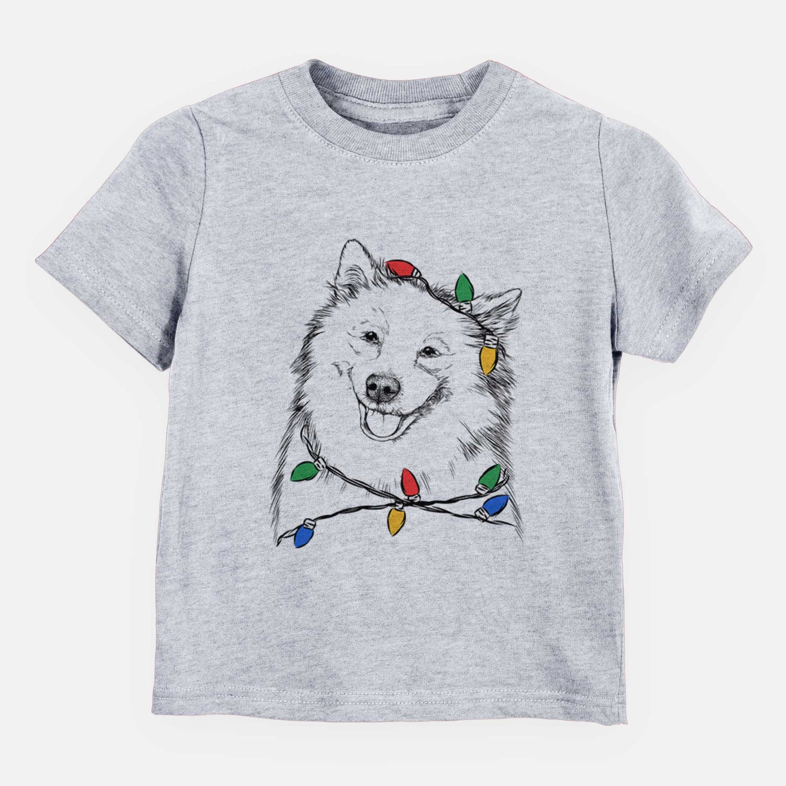 Christmas Lights Caico the Samoyed - Kids/Youth/Toddler Shirt