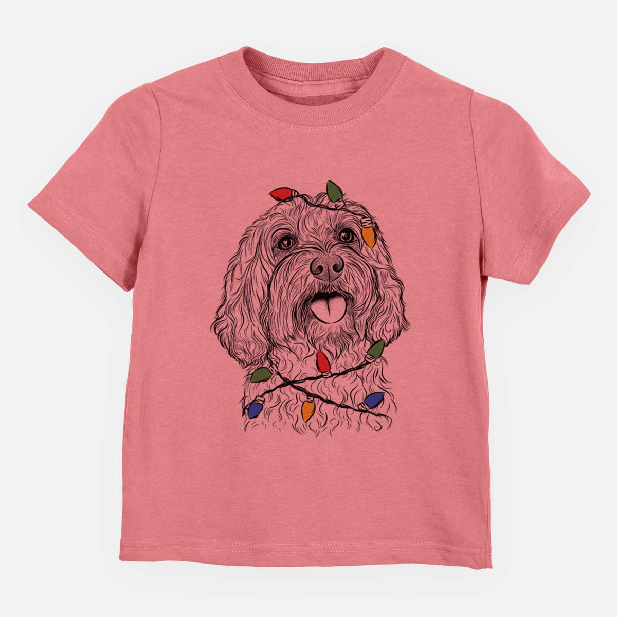 Christmas Lights Cali the Cavapoo - Kids/Youth/Toddler Shirt
