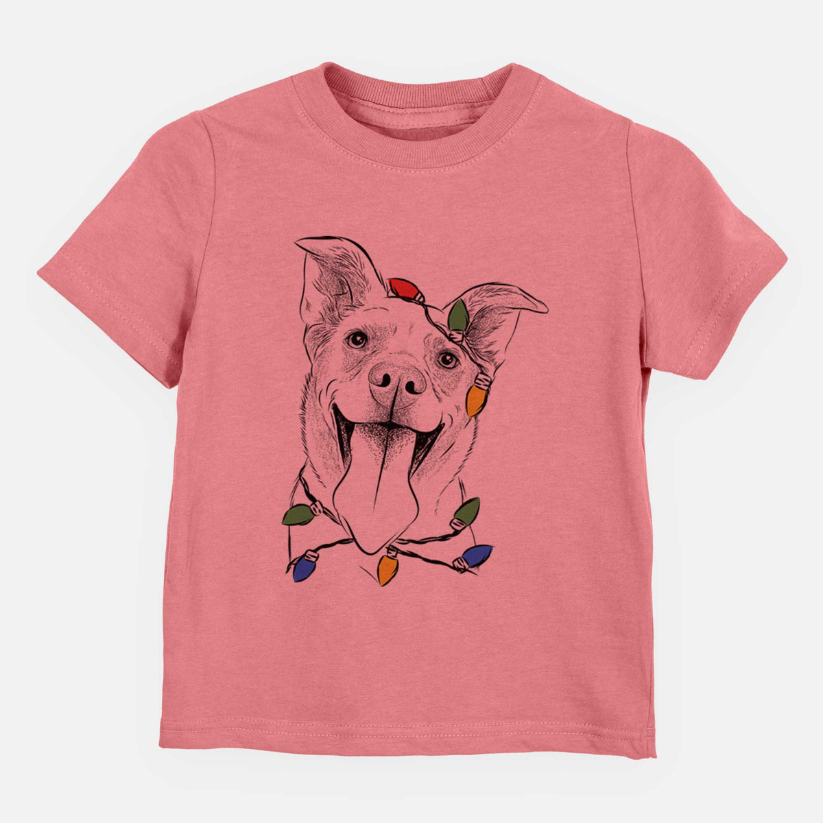 Christmas Lights Candy the Mixed Breed - Kids/Youth/Toddler Shirt