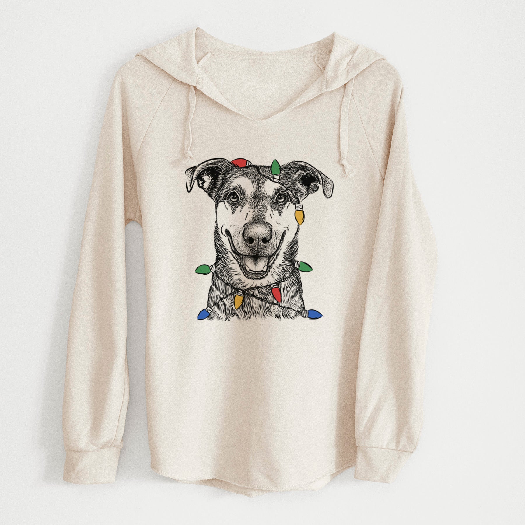 Christmas Lights Case the Mixed Breed - Cali Wave Hooded Sweatshirt
